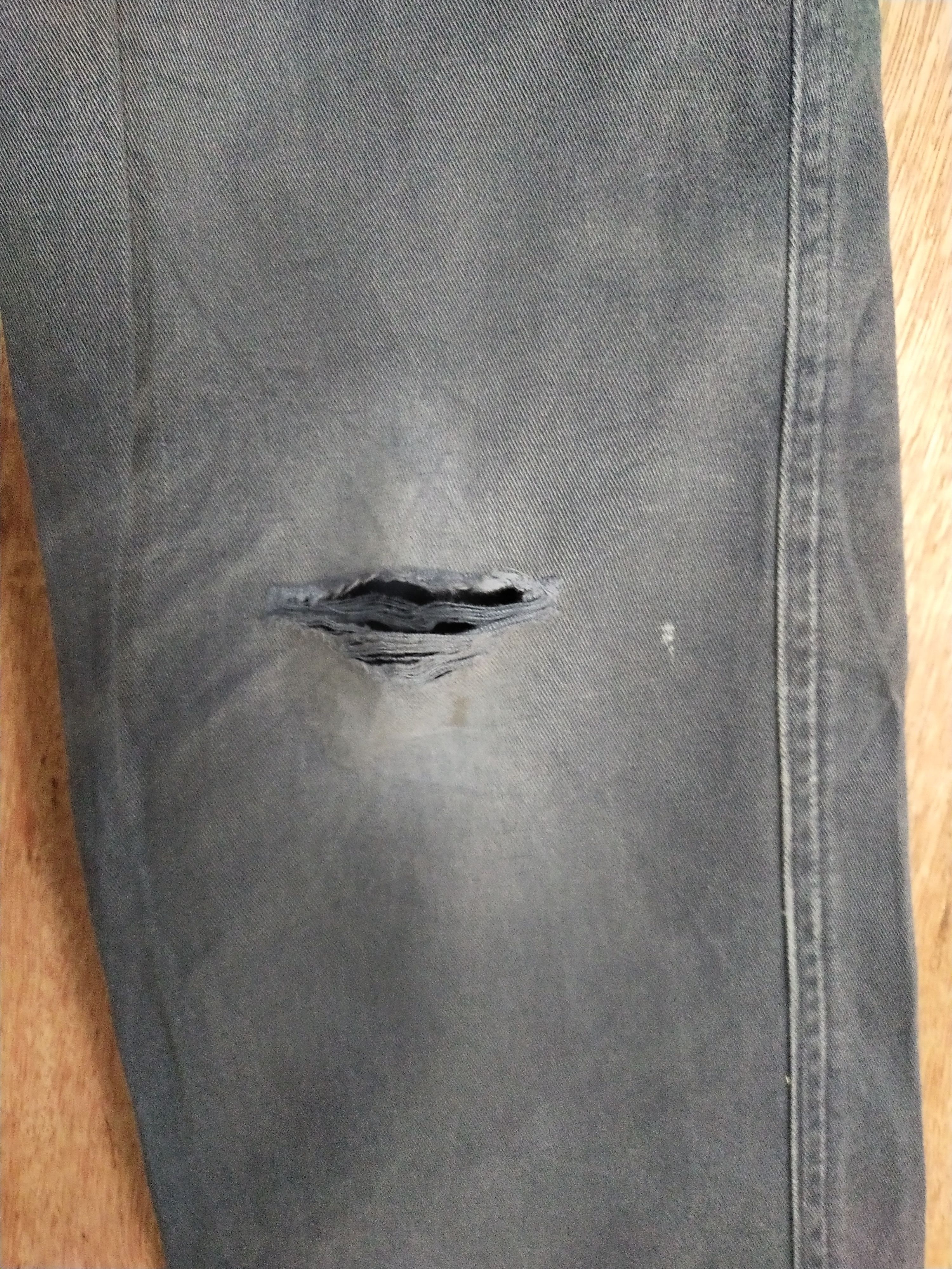 Japanese Brand Z Dragon japan distressed faded black cargo pants #S135 Size US 28 / EU 44 - 4 Thumbnail