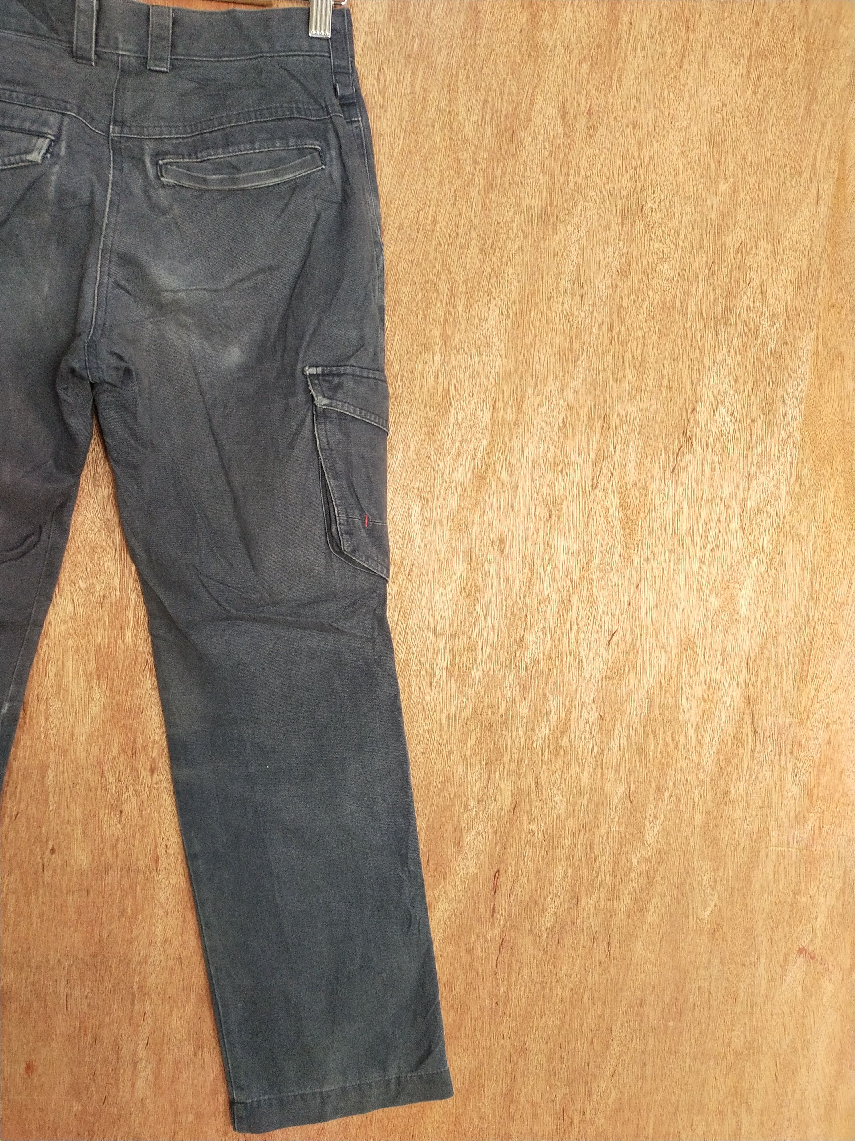 Japanese Brand Z Dragon japan distressed faded black cargo pants #S135 Size US 28 / EU 44 - 9 Thumbnail