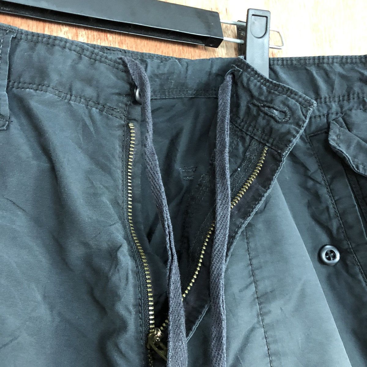 Japanese Brand × Uniqlo DLL Uniqlo japan multipocket tactical Black Pants #c640 Size US 32 / EU 48 - 5 Thumbnail