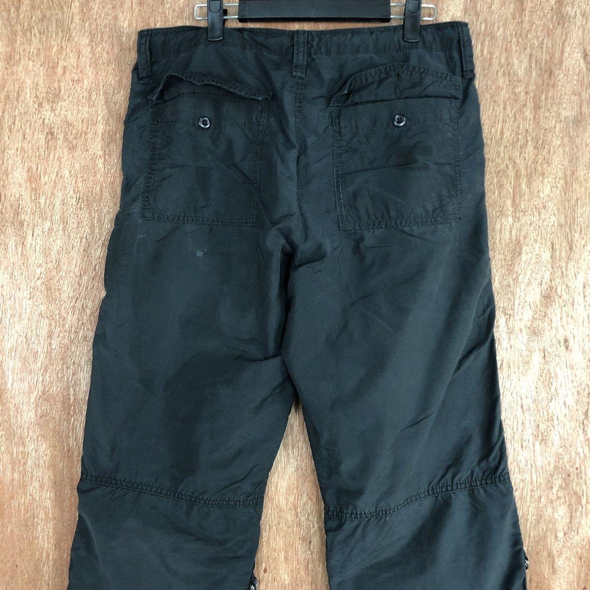 Japanese Brand × Uniqlo DLL Uniqlo japan multipocket tactical Black Pants #c640 Size US 32 / EU 48 - 7 Thumbnail