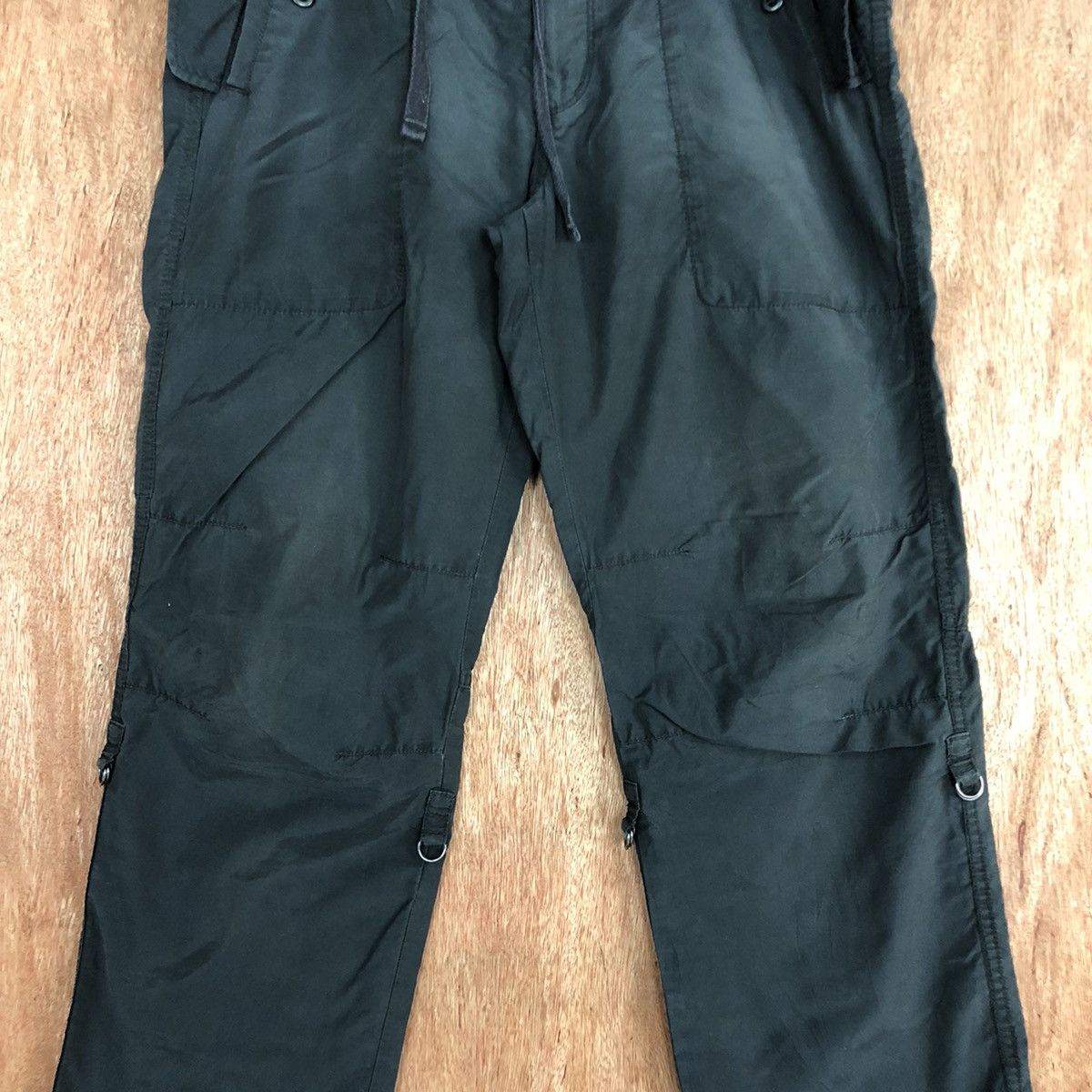 Japanese Brand × Uniqlo DLL Uniqlo japan multipocket tactical Black Pants #c640 Size US 32 / EU 48 - 4 Thumbnail