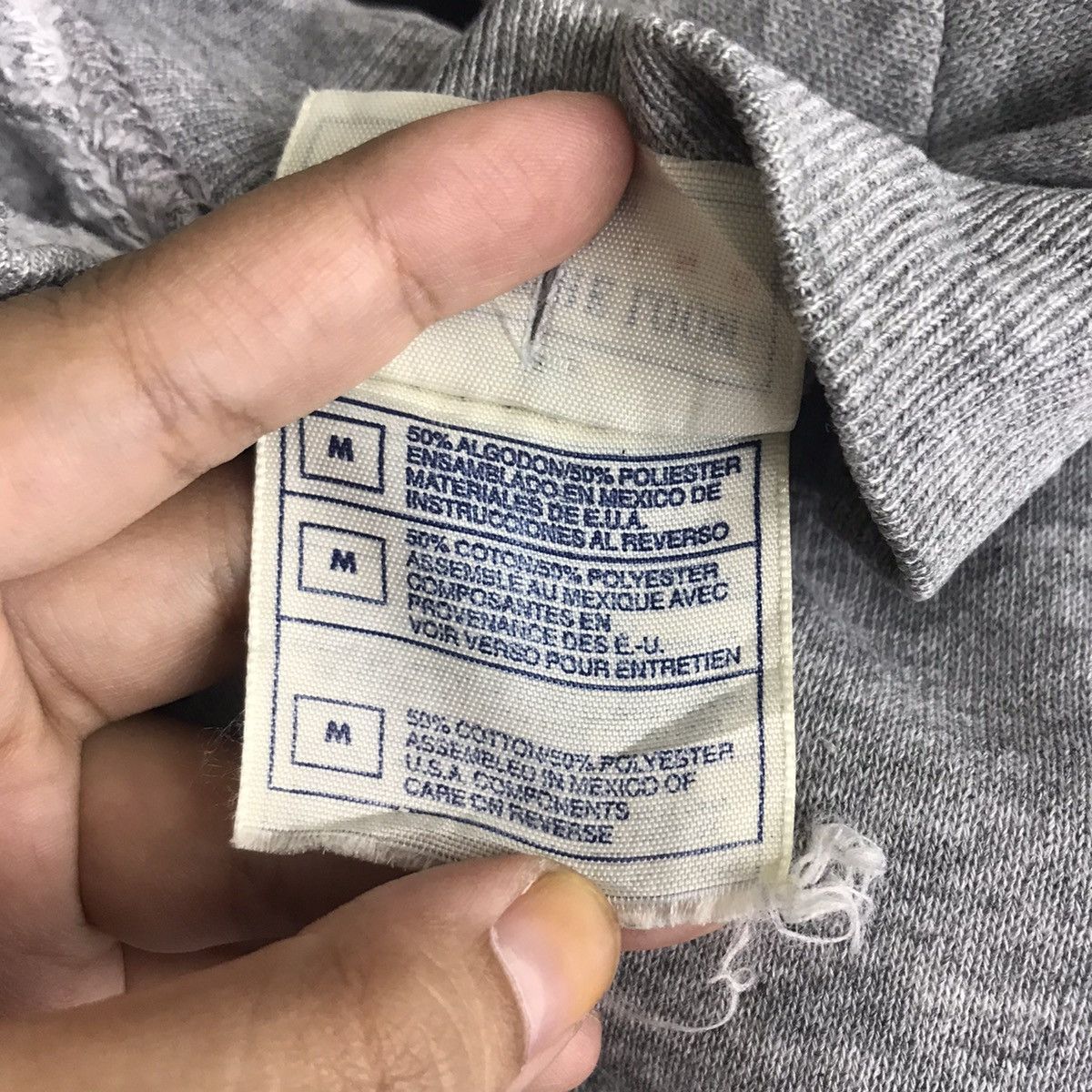 Fruit Of The Loom Vintage 90s HAHN AIR BASE Germany Air Force Grey Sweatshirt Size US M / EU 48-50 / 2 - 5 Thumbnail