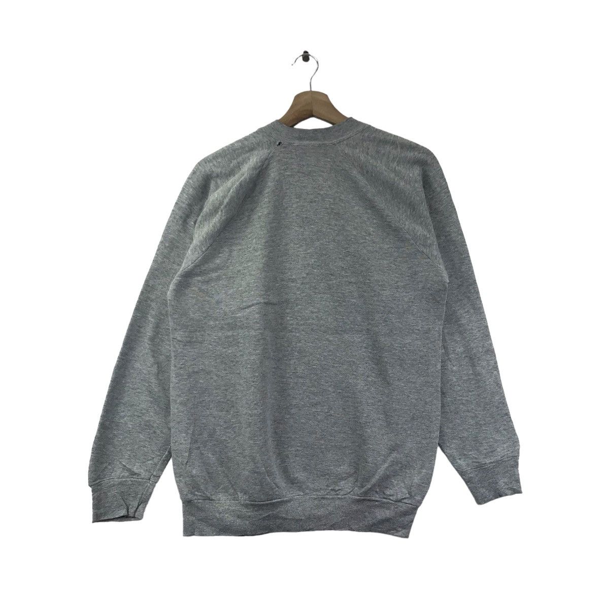Fruit Of The Loom Vintage 90s HAHN AIR BASE Germany Air Force Grey Sweatshirt Size US M / EU 48-50 / 2 - 7 Thumbnail