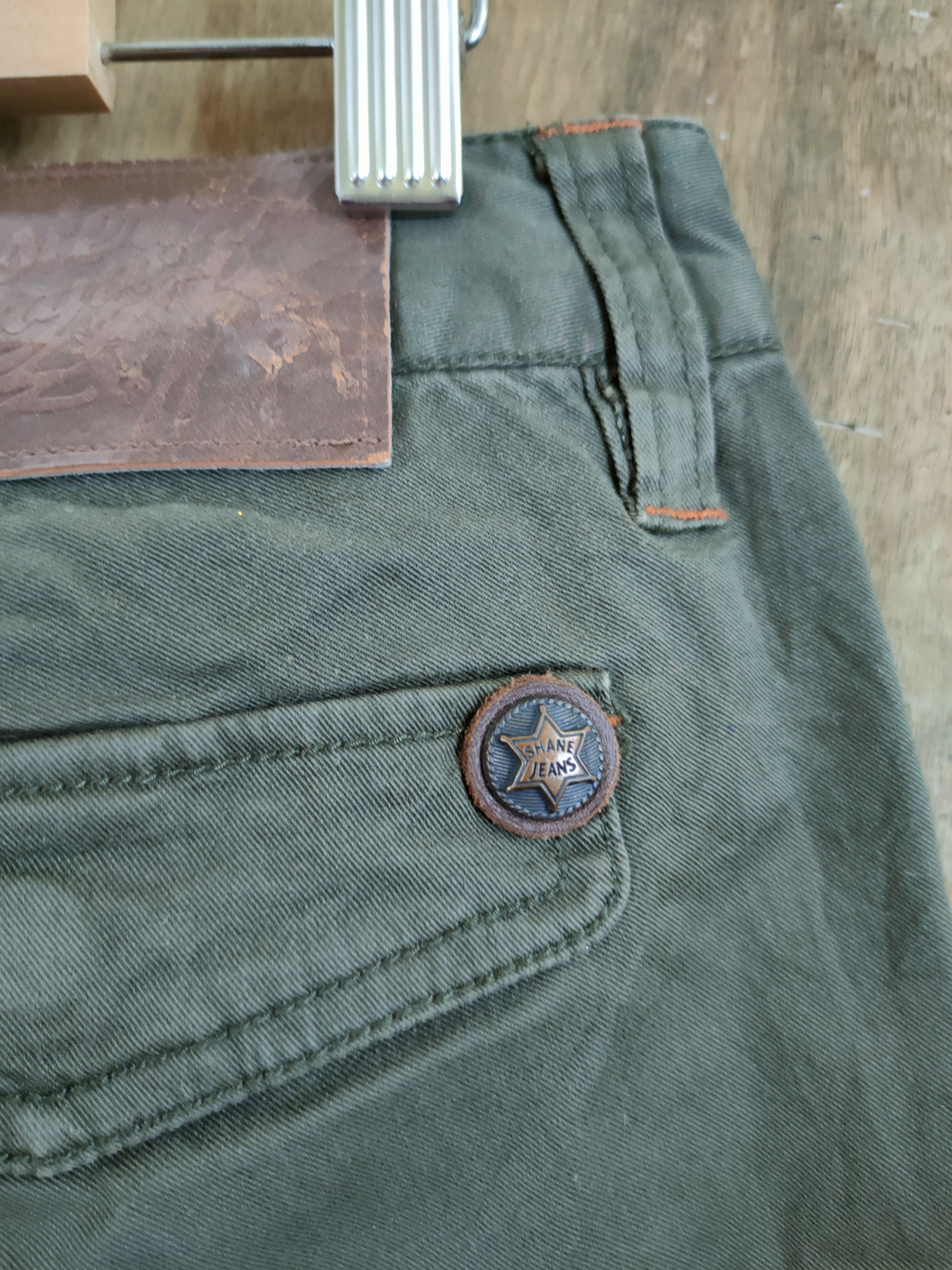 Japanese Brand DLL Original Shane multipocket green cargo pants #1347 Size US 29 - 8 Thumbnail
