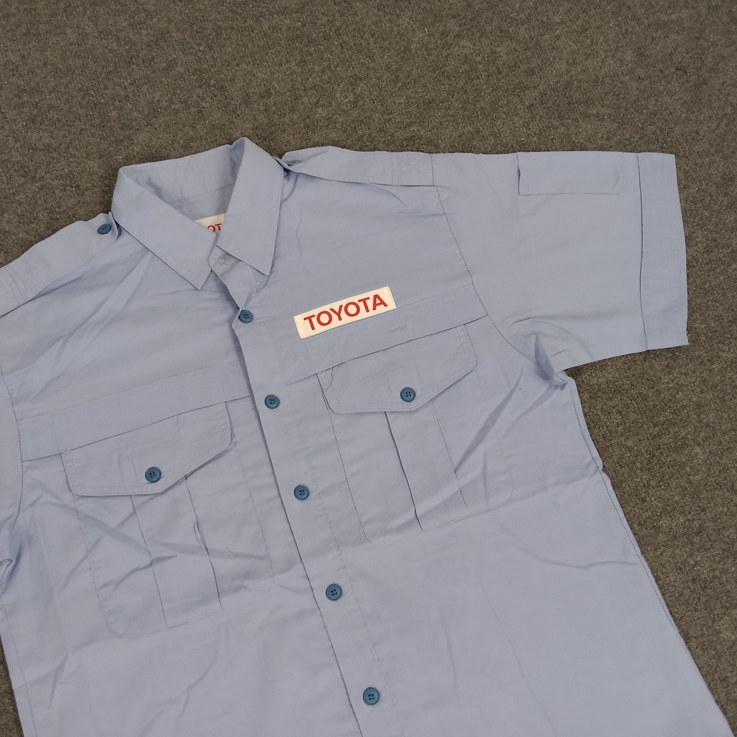 Japanese Brand × Vintage Toyota Japanese Racing Team Shirt Button Up Size US L / EU 52-54 / 3 - 2 Thumbnail
