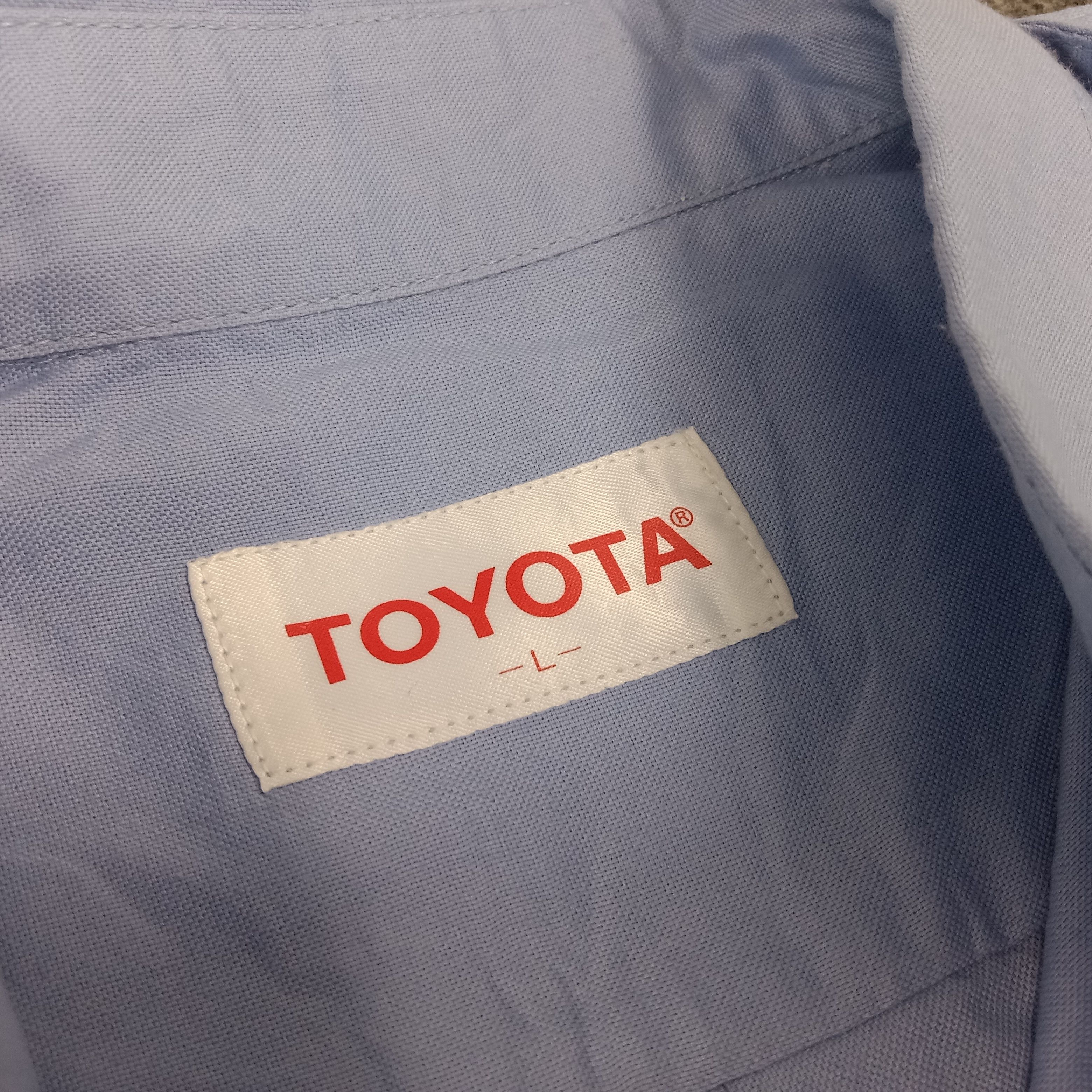 Japanese Brand × Vintage Toyota Japanese Racing Team Shirt Button Up Size US L / EU 52-54 / 3 - 5 Thumbnail