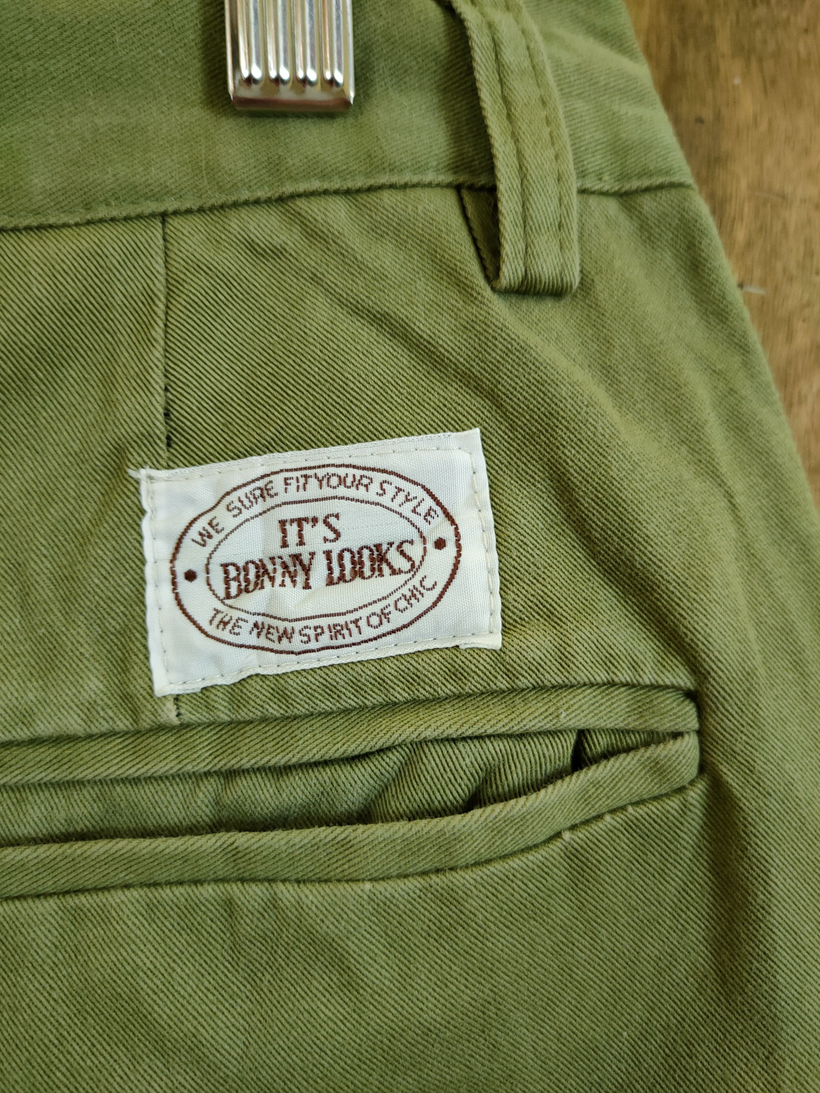 Japanese Brand DLL J/// Floor green multipocket tactical cargo pants#1348 Size US 31 - 9 Thumbnail