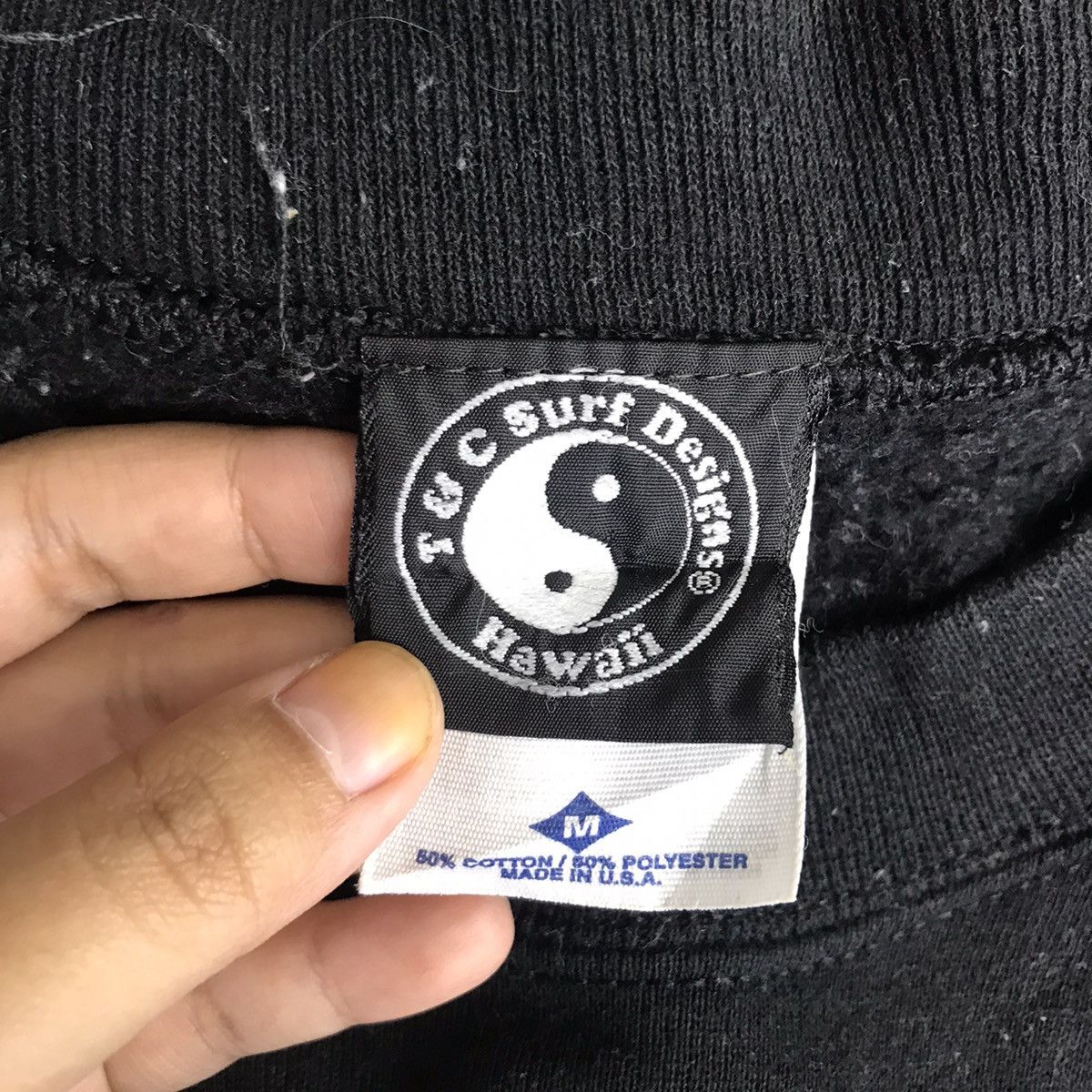 Vintage Vtg T&C USA Surf Design Hawaii SURFWEAR Dragon Sweatshirt Size US M / EU 48-50 / 2 - 7 Thumbnail