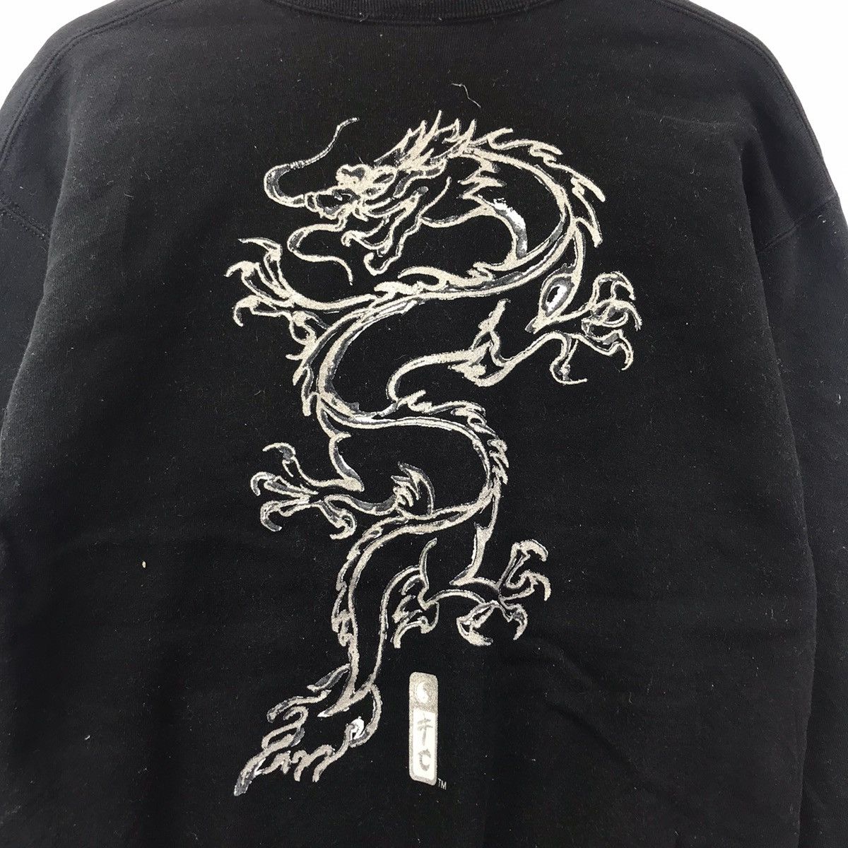 Vintage Vtg T&C USA Surf Design Hawaii SURFWEAR Dragon Sweatshirt Size US M / EU 48-50 / 2 - 2 Thumbnail