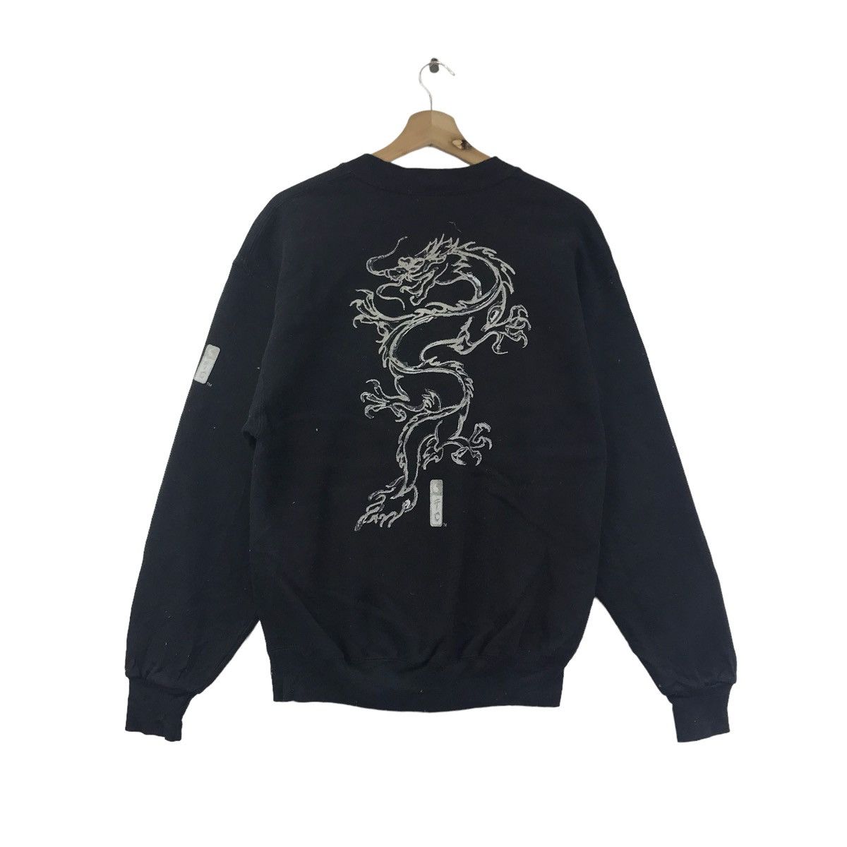 Vintage Vtg T&C USA Surf Design Hawaii SURFWEAR Dragon Sweatshirt Size US M / EU 48-50 / 2 - 1 Thumbnail
