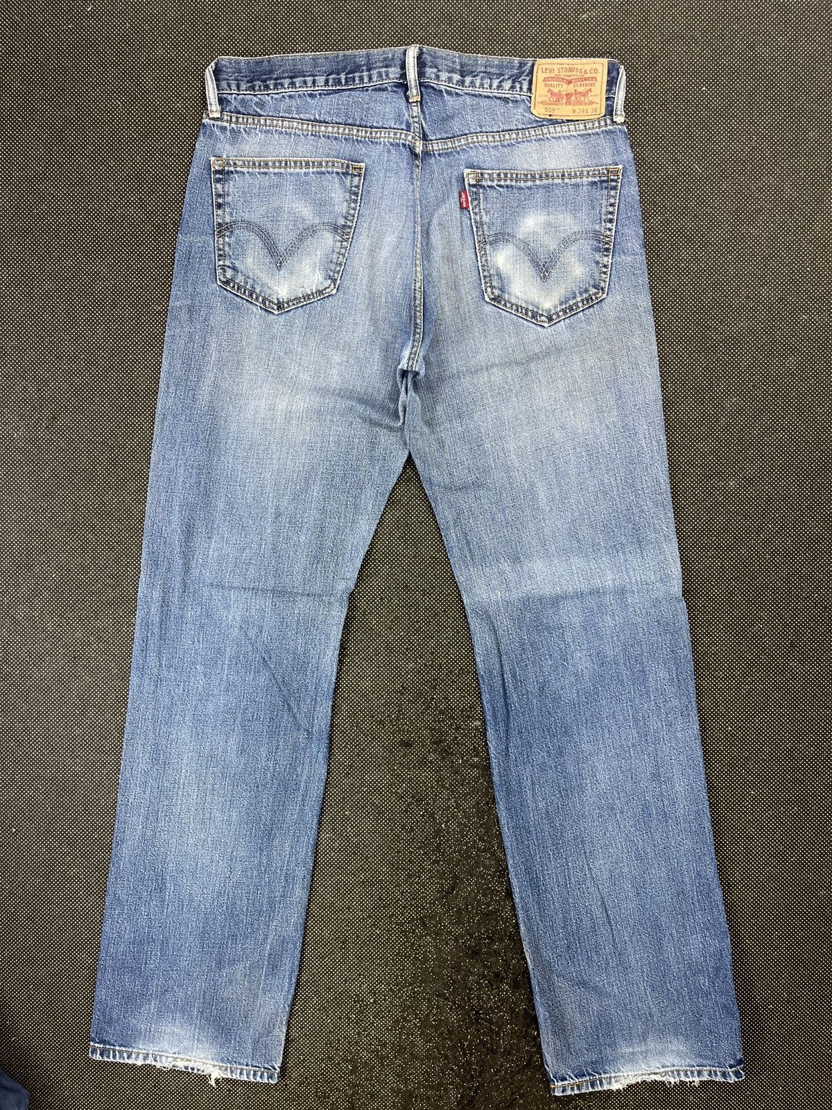 Levi's Vintage Levis 559 Distressed Jeans - J535 Size US 36 / EU 52 - 2 Thumbnail