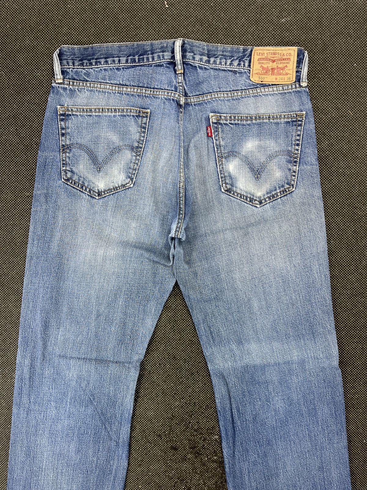 Levi's Vintage Levis 559 Distressed Jeans - J535 Size US 36 / EU 52 - 4 Thumbnail