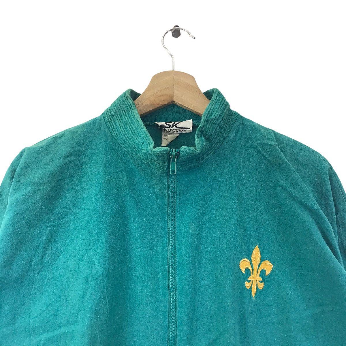 Vintage Vintage 90s SK COLLECTIBLES USA Scout Talon Zip Sweatshirt Size US S / EU 44-46 / 1 - 2 Thumbnail