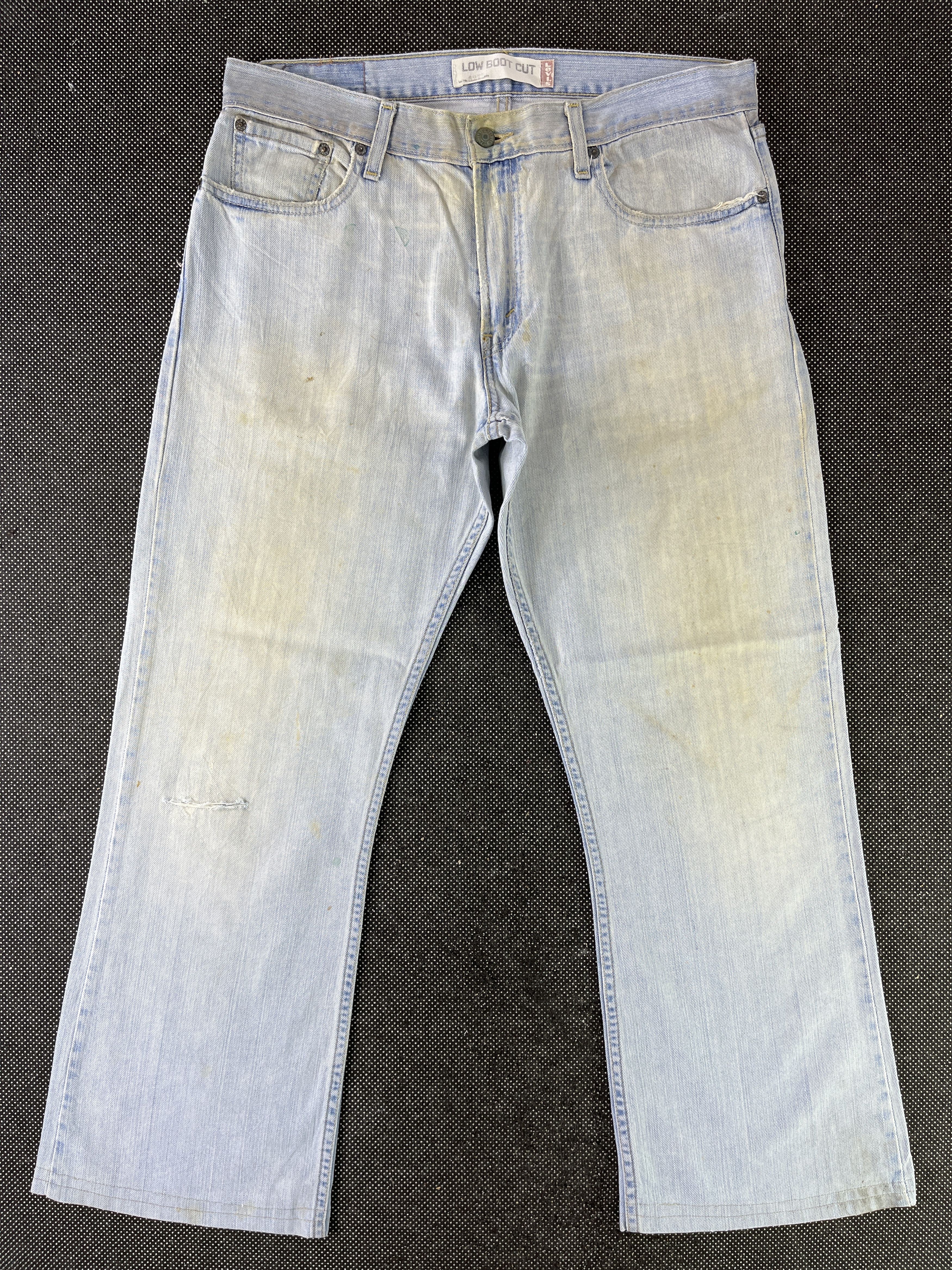 Levi's × Vintage Vintage Levis 527 Flare Jeans Light Wash Denim - J308 Size US 36 / EU 52 - 1 Thumbnail