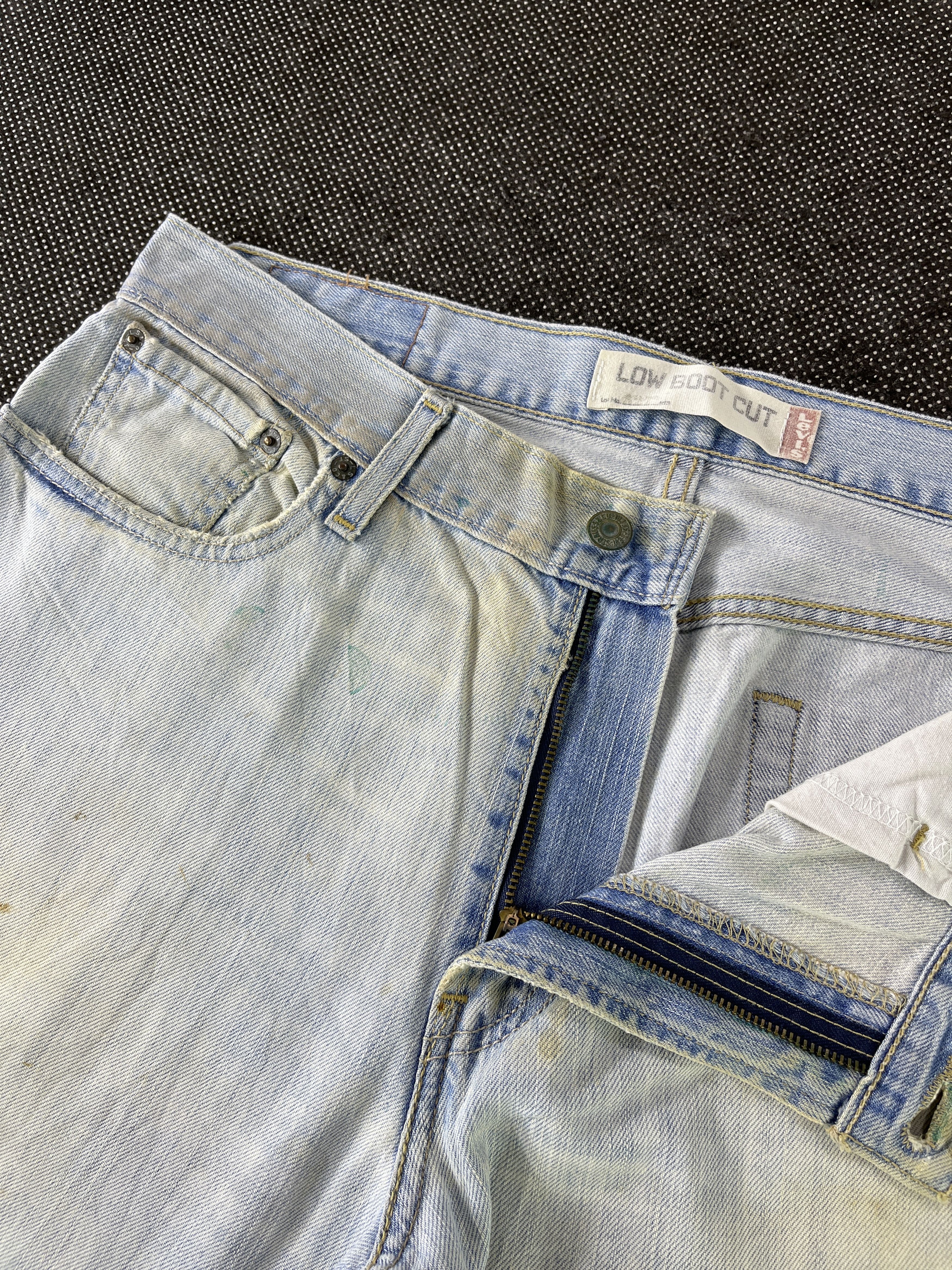 Levi's × Vintage Vintage Levis 527 Flare Jeans Light Wash Denim - J308 Size US 36 / EU 52 - 8 Thumbnail