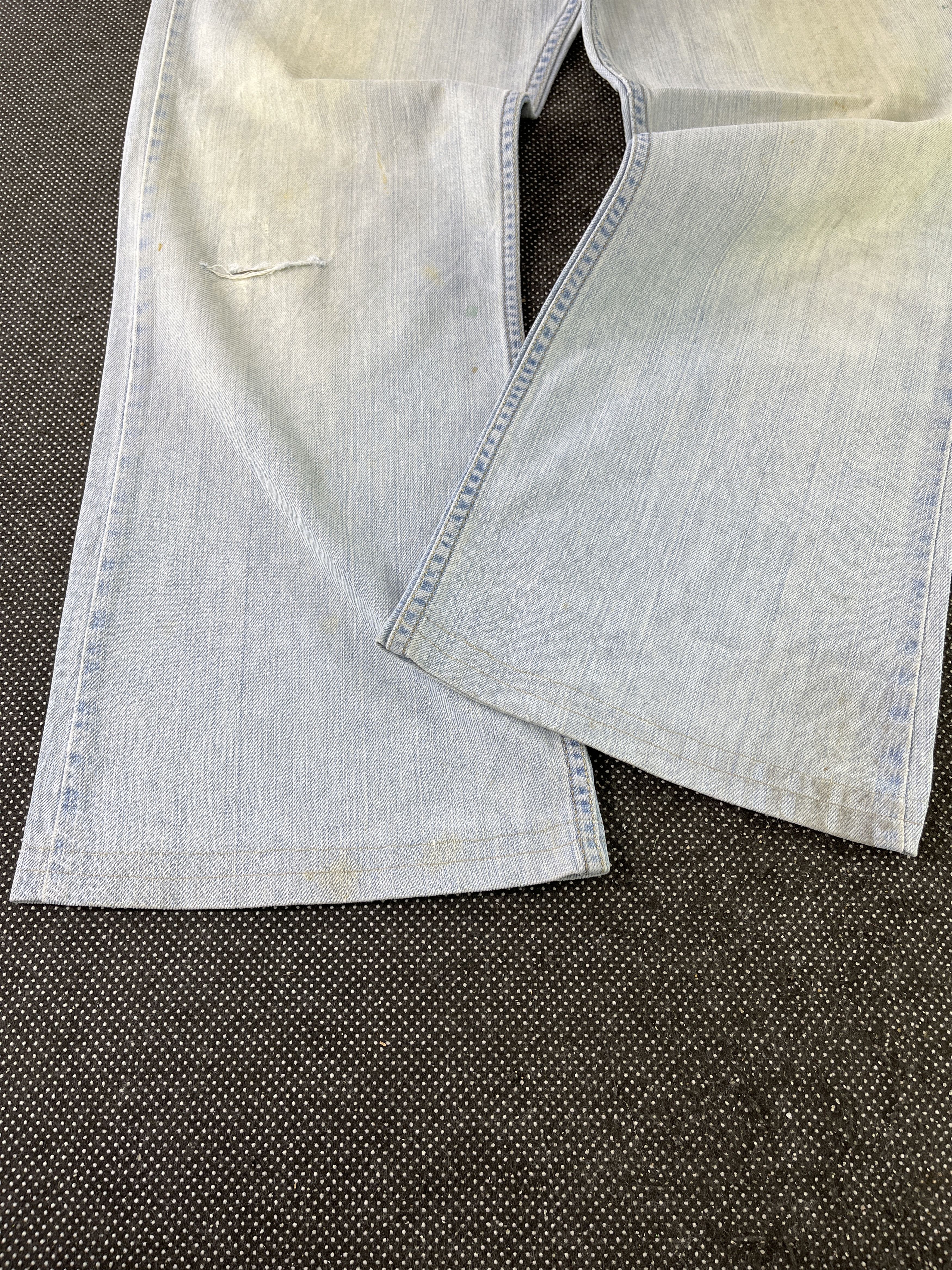 Levi's × Vintage Vintage Levis 527 Flare Jeans Light Wash Denim - J308 Size US 36 / EU 52 - 7 Thumbnail