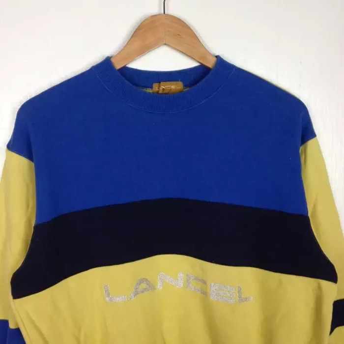 Lancel Vintage LANCEL PARIS Three Tones Embroidered Big Logo Size US M / EU 48-50 / 2 - 2 Thumbnail