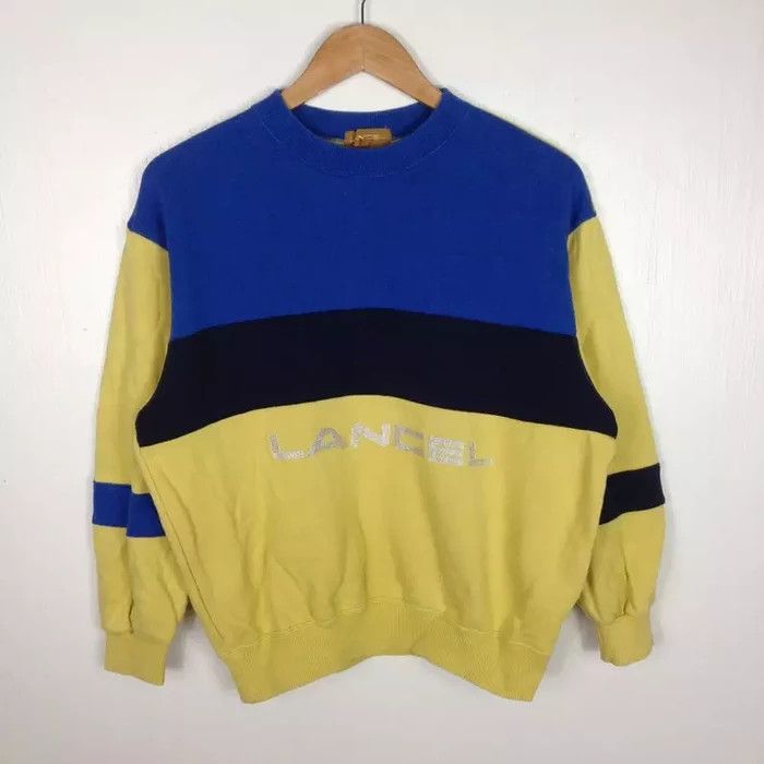 Lancel Vintage LANCEL PARIS Three Tones Embroidered Big Logo Size US M / EU 48-50 / 2 - 1 Thumbnail