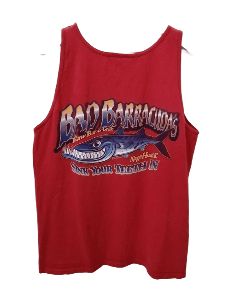 Vintage Vintage BAD BARRACUDAS Tank Top Size US M / EU 48-50 / 2 - 1 Thumbnail