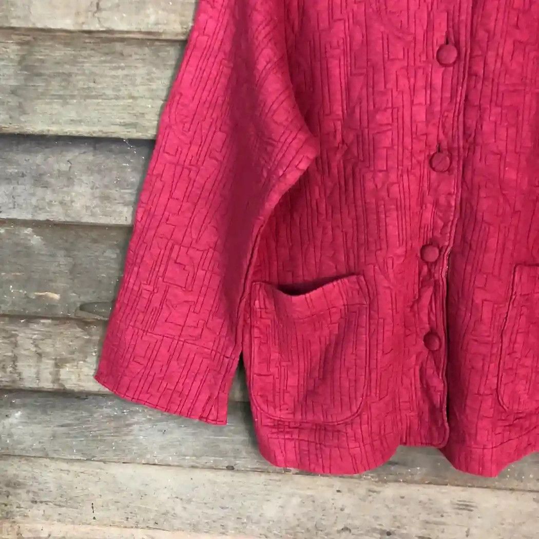 Japanese Brand Japanese Woven Cotton Cardigan Relax 24 Kimono Style Jacket Size L / US 10 / IT 46 - 4 Thumbnail