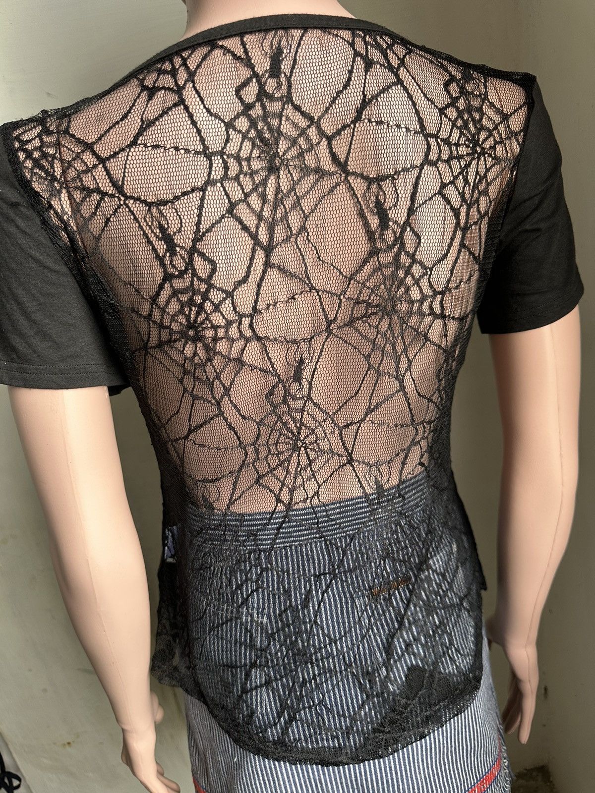 Japanese Brand Galvil Punk Seditionaries Spider Web Satanic Tshirt Size S / US 4 / IT 40 - 3 Thumbnail