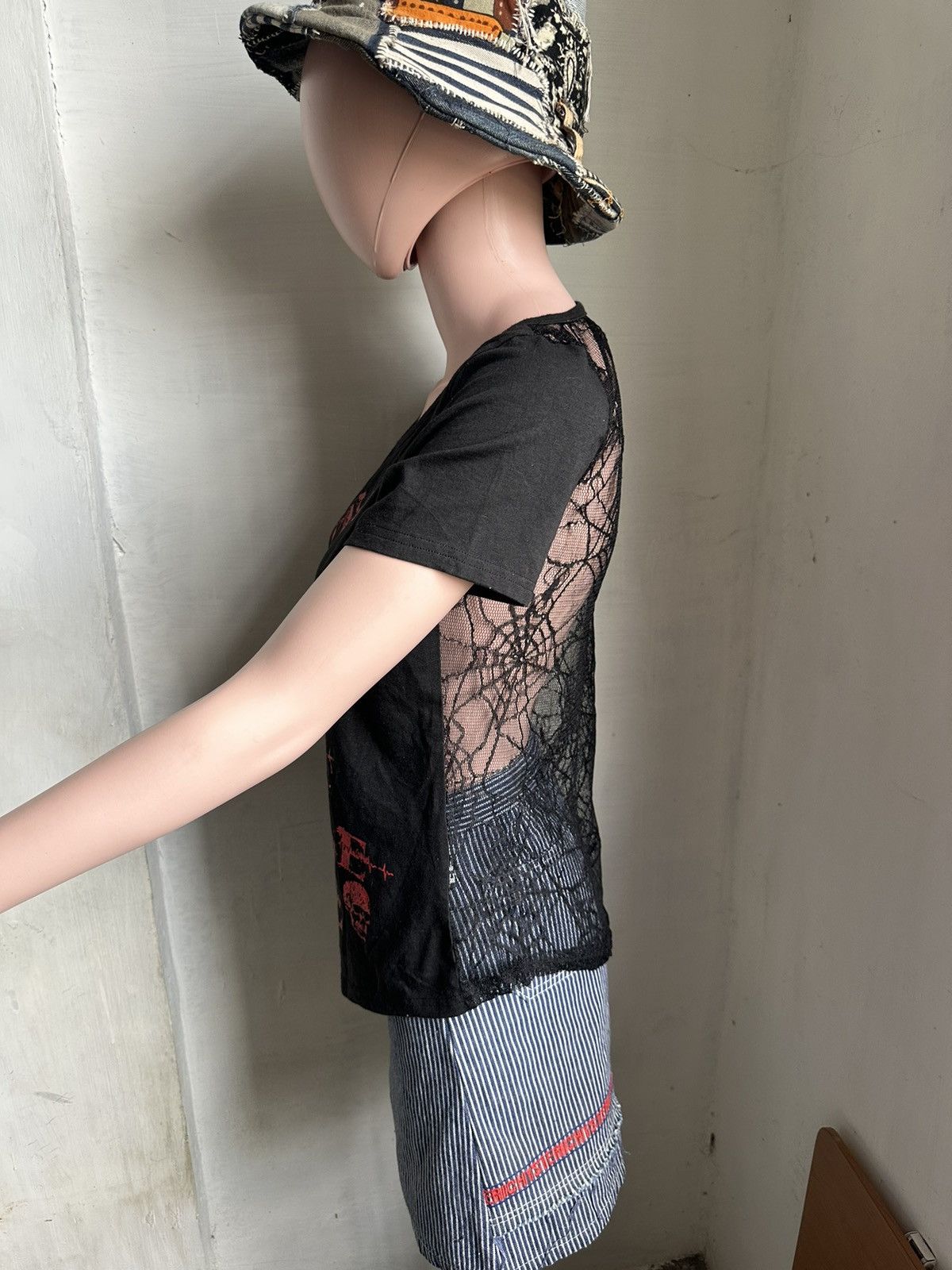 Japanese Brand Galvil Punk Seditionaries Spider Web Satanic Tshirt Size S / US 4 / IT 40 - 4 Thumbnail
