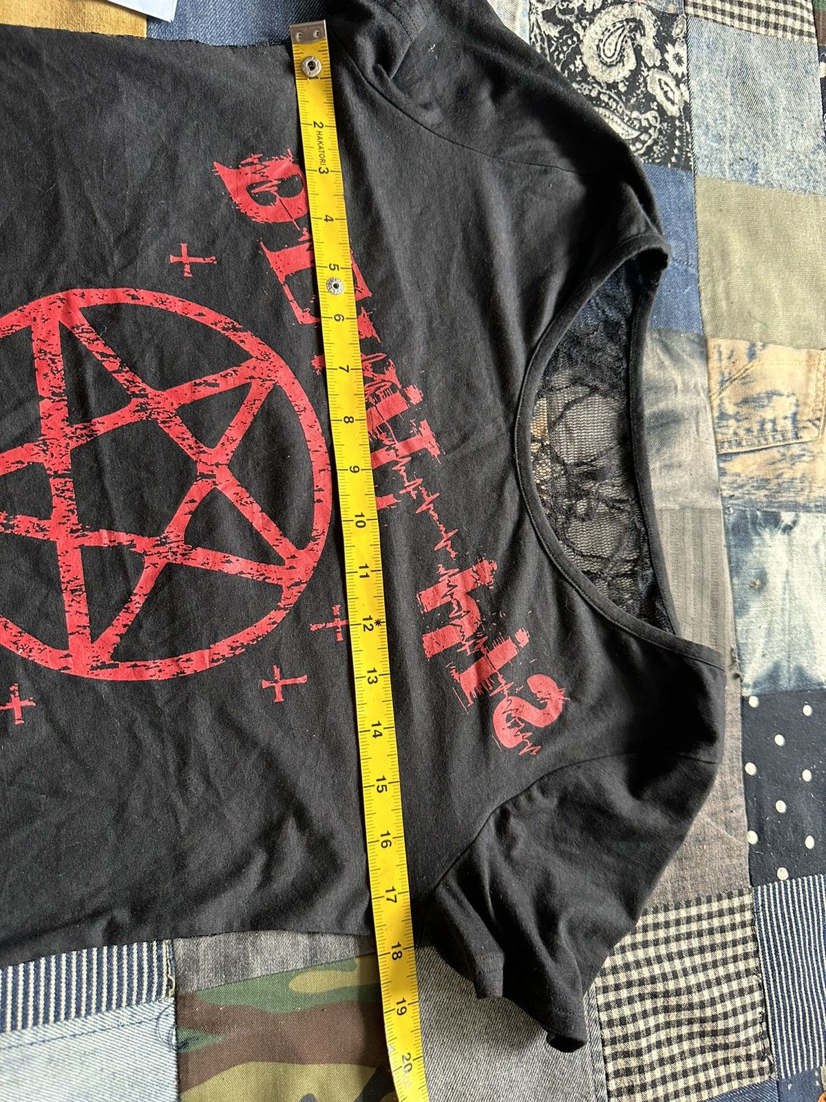 Japanese Brand Galvil Punk Seditionaries Spider Web Satanic Tshirt Size S / US 4 / IT 40 - 7 Thumbnail