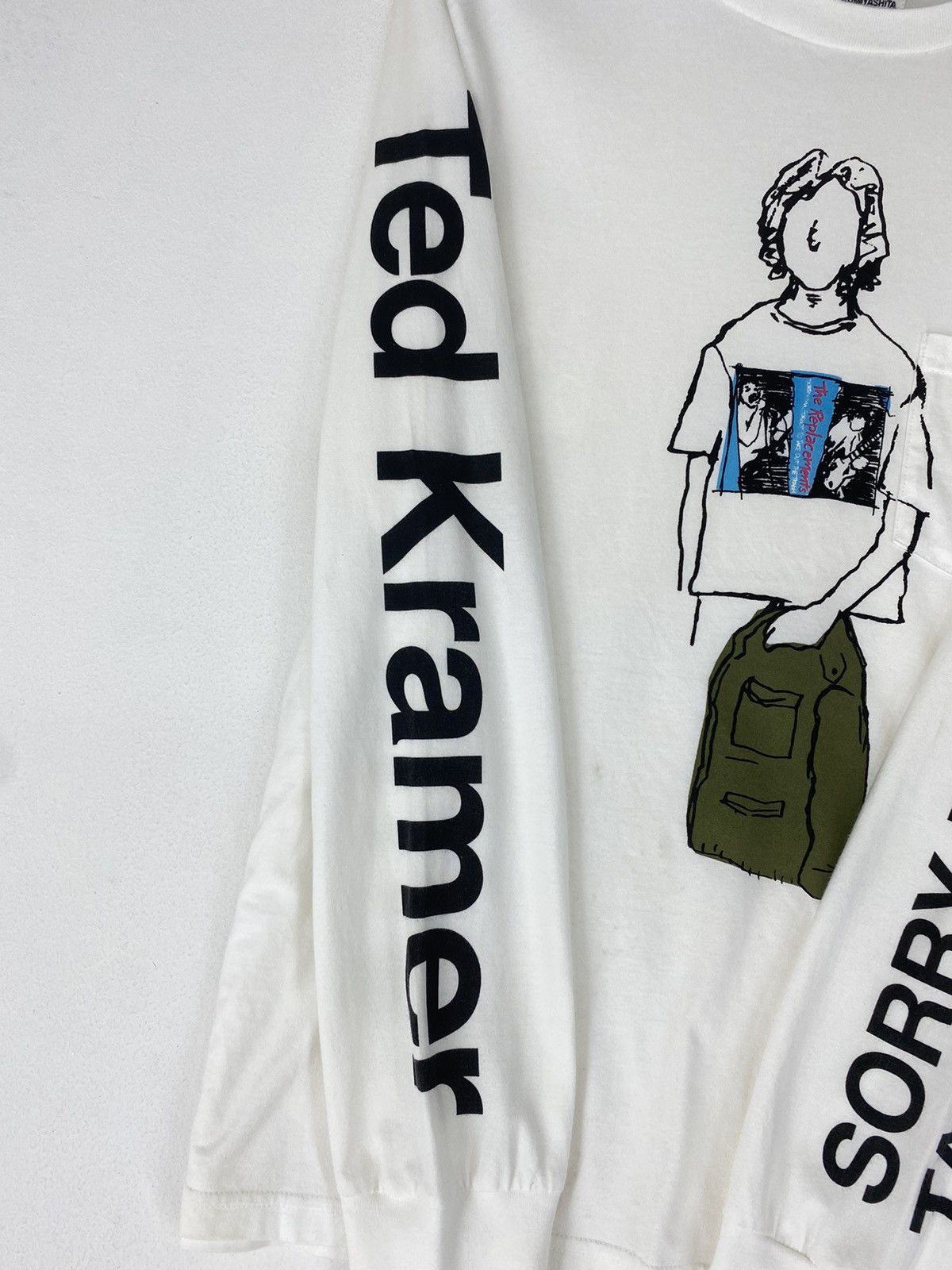 Band Tees × Takahiromiyashita The Soloist. Rare collaboration The Replacement band and ted kramer Size US M / EU 48-50 / 2 - 10 Thumbnail