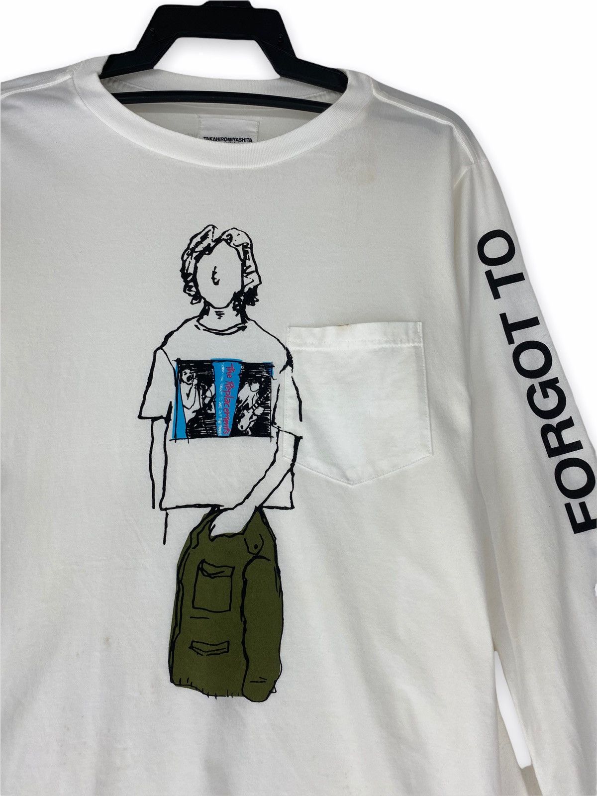 Band Tees × Takahiromiyashita The Soloist. Rare collaboration The Replacement band and ted kramer Size US M / EU 48-50 / 2 - 2 Thumbnail