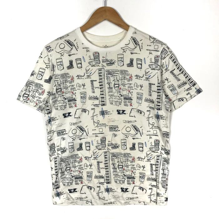 Jean-Michel Basquiat × Uniqlo JEAN MICHEL BASQUIAT JMB All Over Print Chemistry T Shirt Size US M / EU 48-50 / 2 - 1 Thumbnail