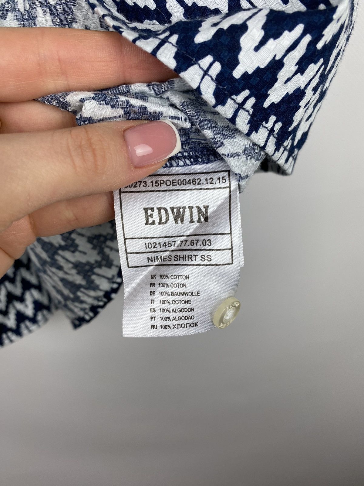 Edwin Edwin Nimes men’s short sleeve shirt size M Size US M / EU 48-50 / 2 - 11 Thumbnail