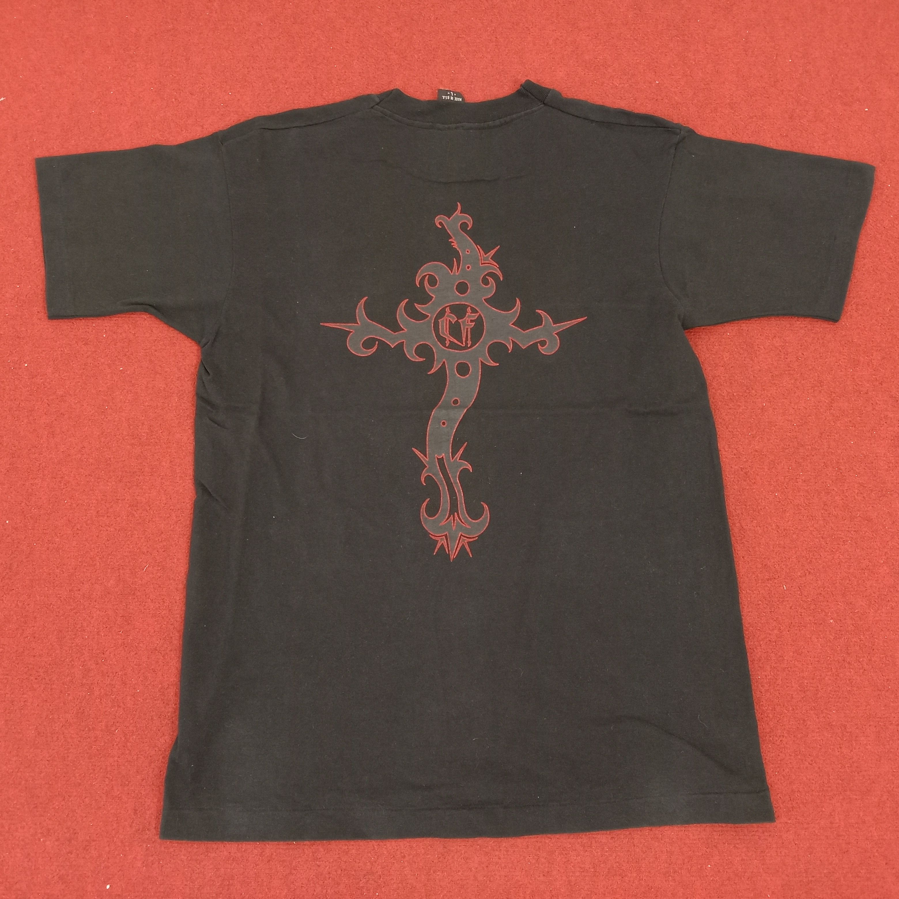 Vintage CF Fletcher Streetwear Big Logo Design Vintage Tshirt Size US L / EU 52-54 / 3 - 1 Thumbnail