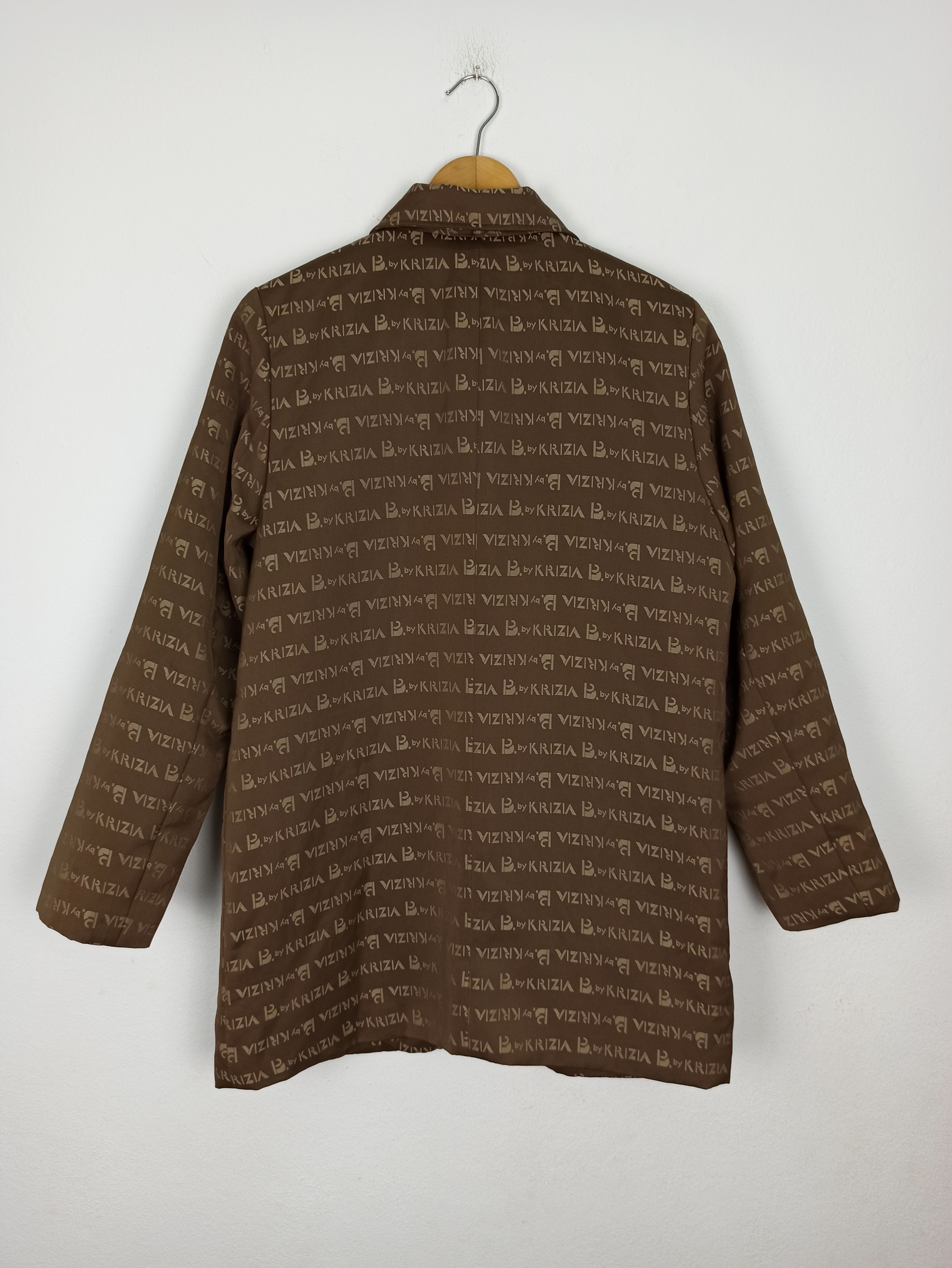 Japanese Brand Vintage B by Krizia Uomo Monogram Jacket Nice Design (c39) Size US M / EU 48-50 / 2 - 3 Thumbnail