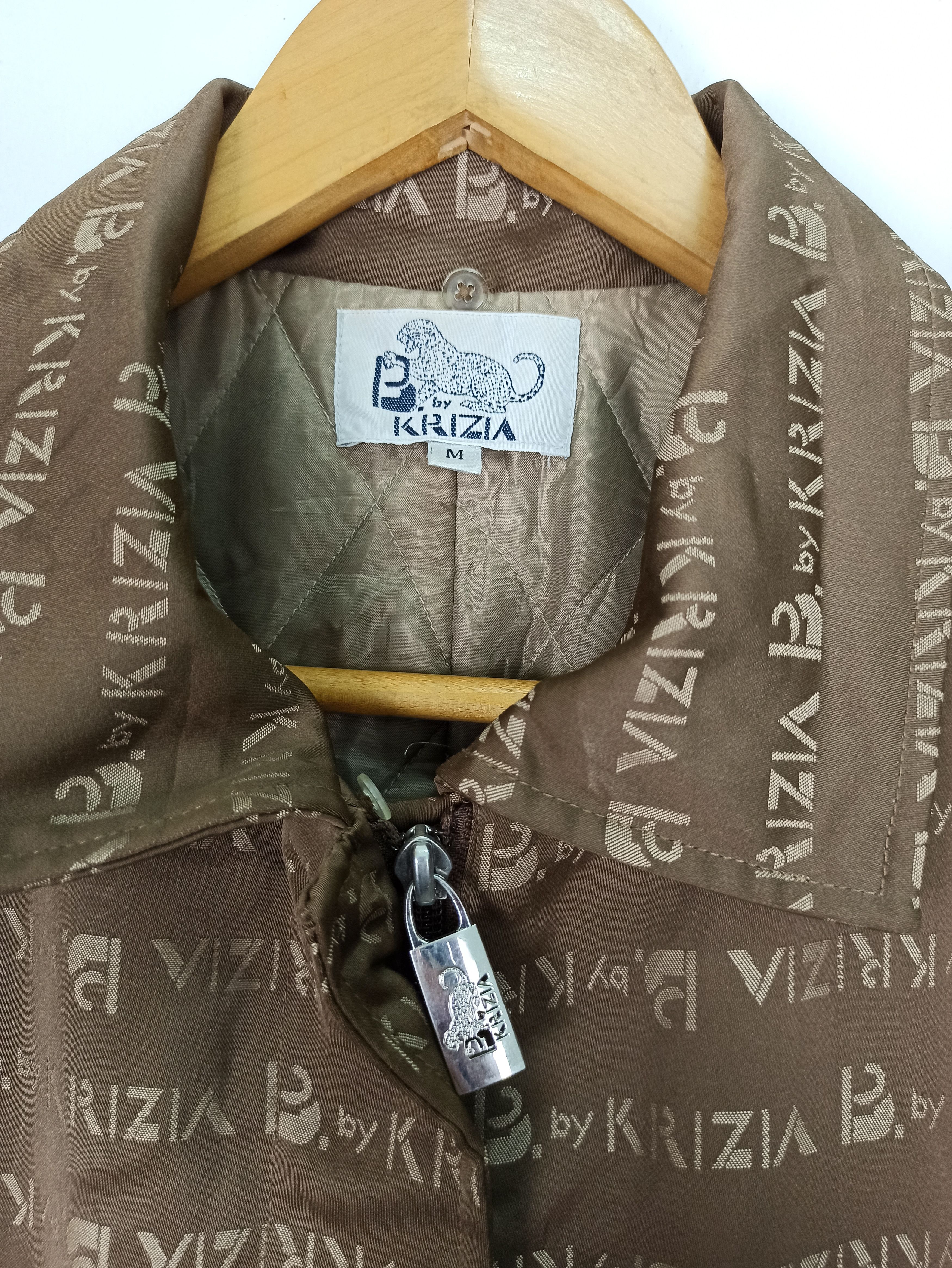 Japanese Brand Vintage B by Krizia Uomo Monogram Jacket Nice Design (c39) Size US M / EU 48-50 / 2 - 5 Thumbnail