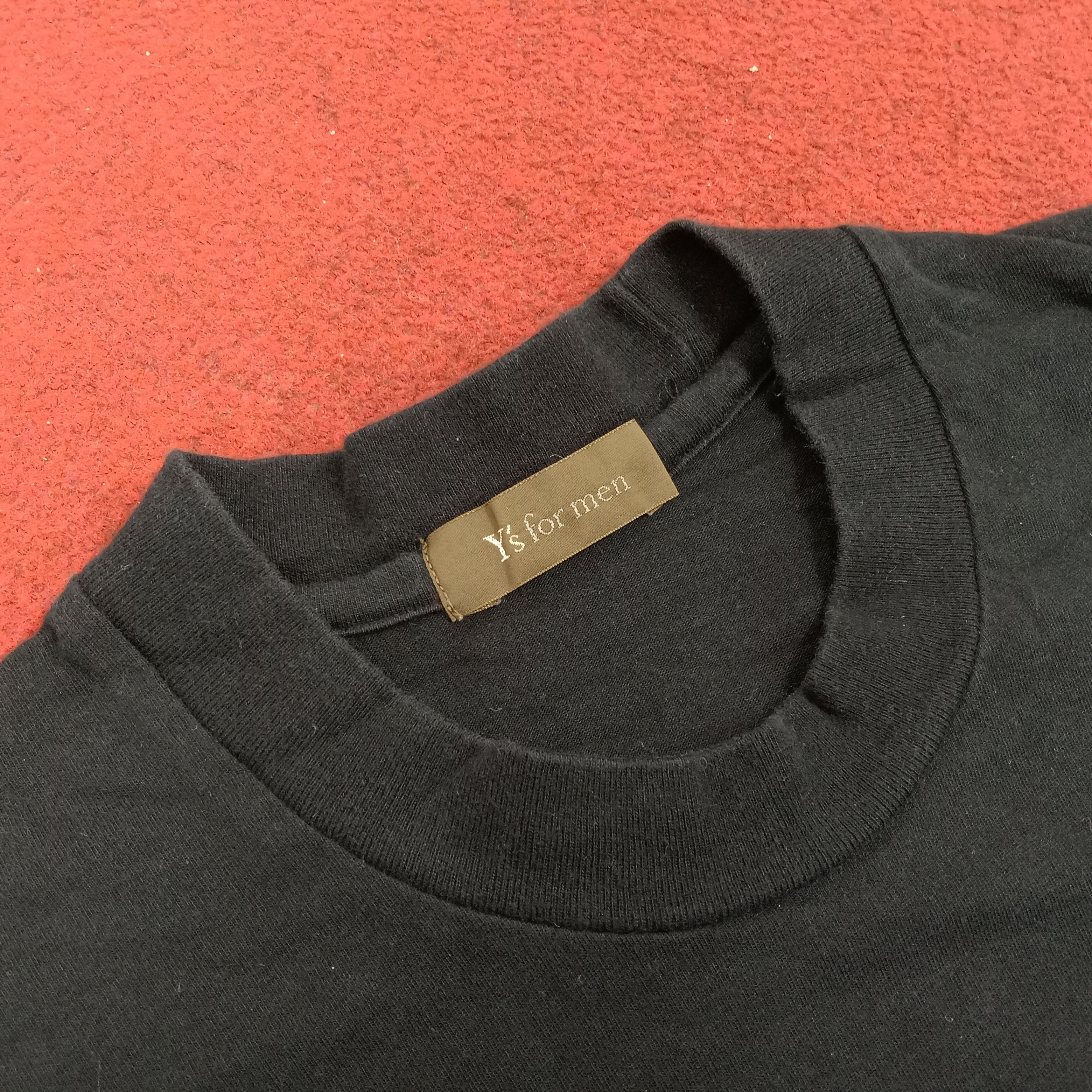 Vintage Y's For Men Japanese Designer Brand Plain Vintage Tshirt Size US M / EU 48-50 / 2 - 3 Thumbnail