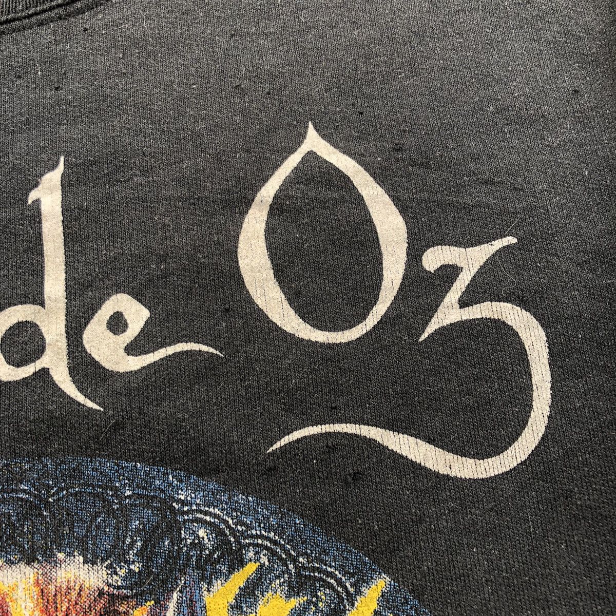 Band Tees Vintage Thrashed Faded Mago De Oz Metal Band Sweatshirt Size US L / EU 52-54 / 3 - 8 Thumbnail