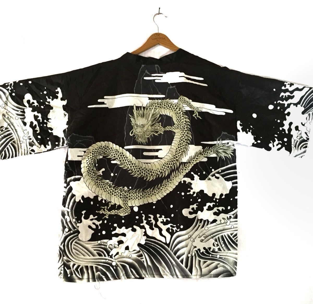 Japanese Brand Japan Black Dragon Yakuza Kimono Size US L / EU 52-54 / 3 - 1 Thumbnail