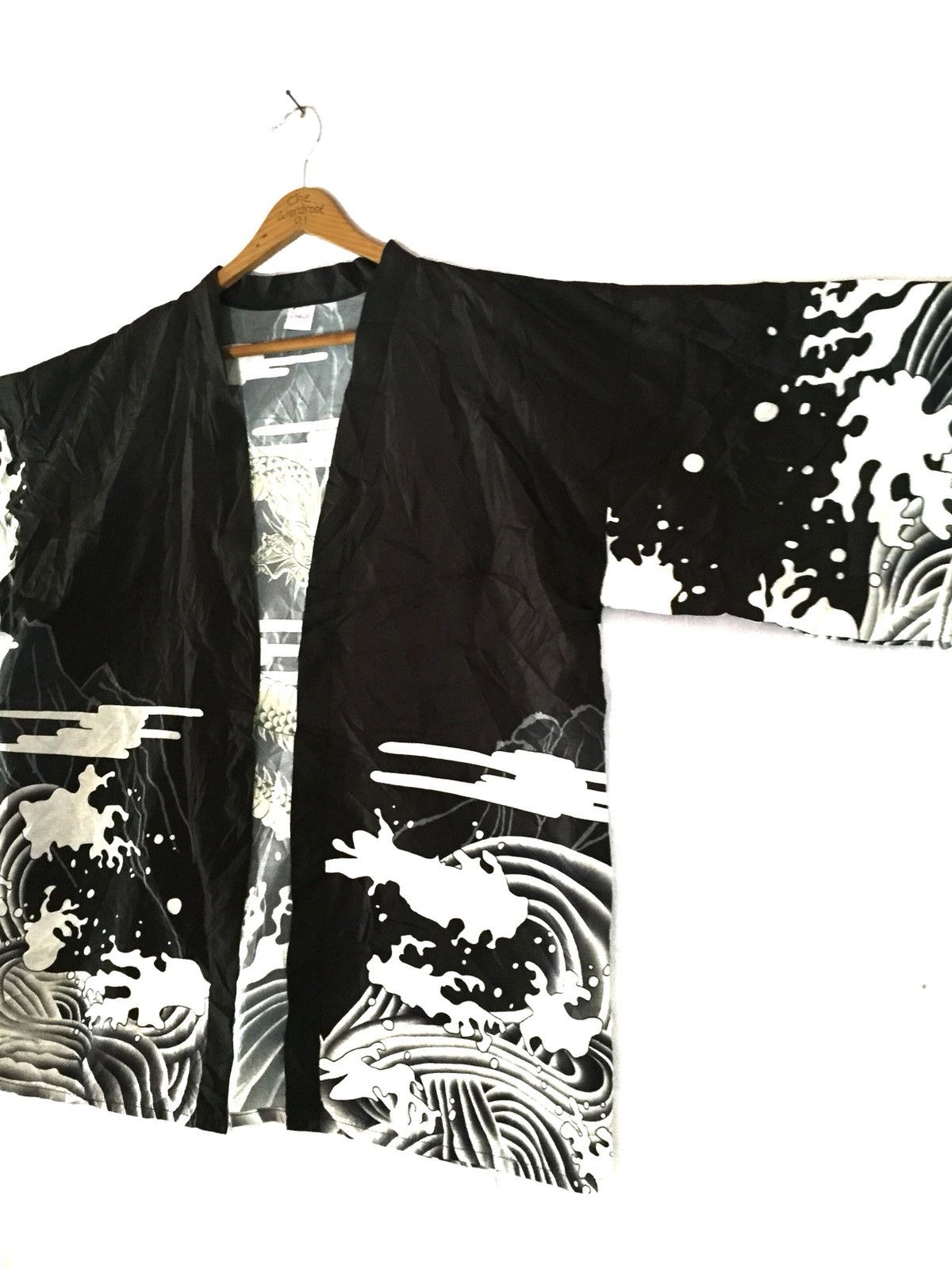 Japanese Brand Japan Black Dragon Yakuza Kimono Size US L / EU 52-54 / 3 - 6 Thumbnail