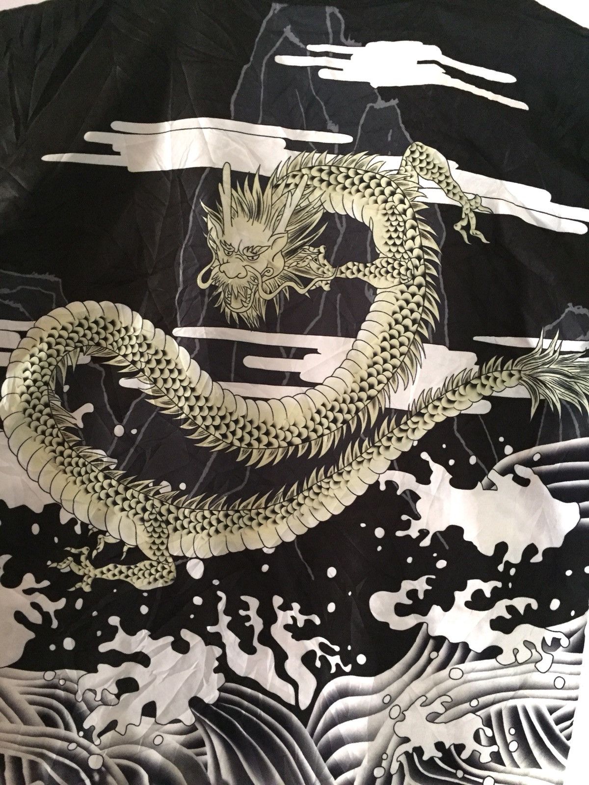 Japanese Brand Japan Black Dragon Yakuza Kimono Size US L / EU 52-54 / 3 - 3 Thumbnail
