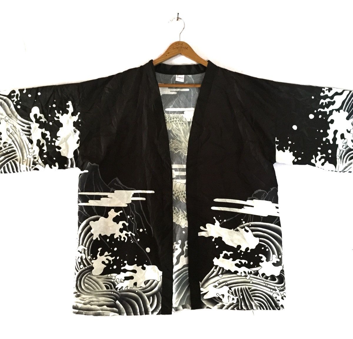 Japanese Brand Japan Black Dragon Yakuza Kimono Size US L / EU 52-54 / 3 - 4 Thumbnail