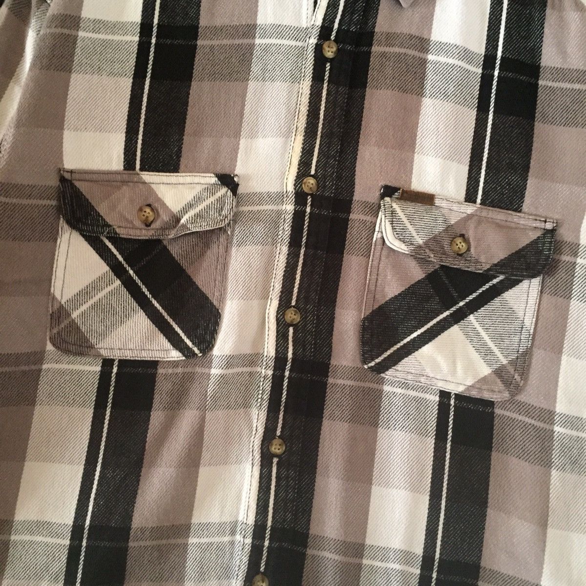 Carhartt Carhartt Tartan Flannel Button Tee Thrashed Size US L / EU 52-54 / 3 - 7 Thumbnail