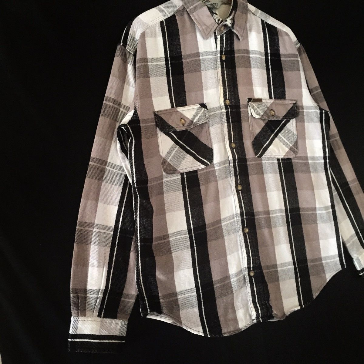 Carhartt Carhartt Tartan Flannel Button Tee Thrashed Size US L / EU 52-54 / 3 - 3 Thumbnail