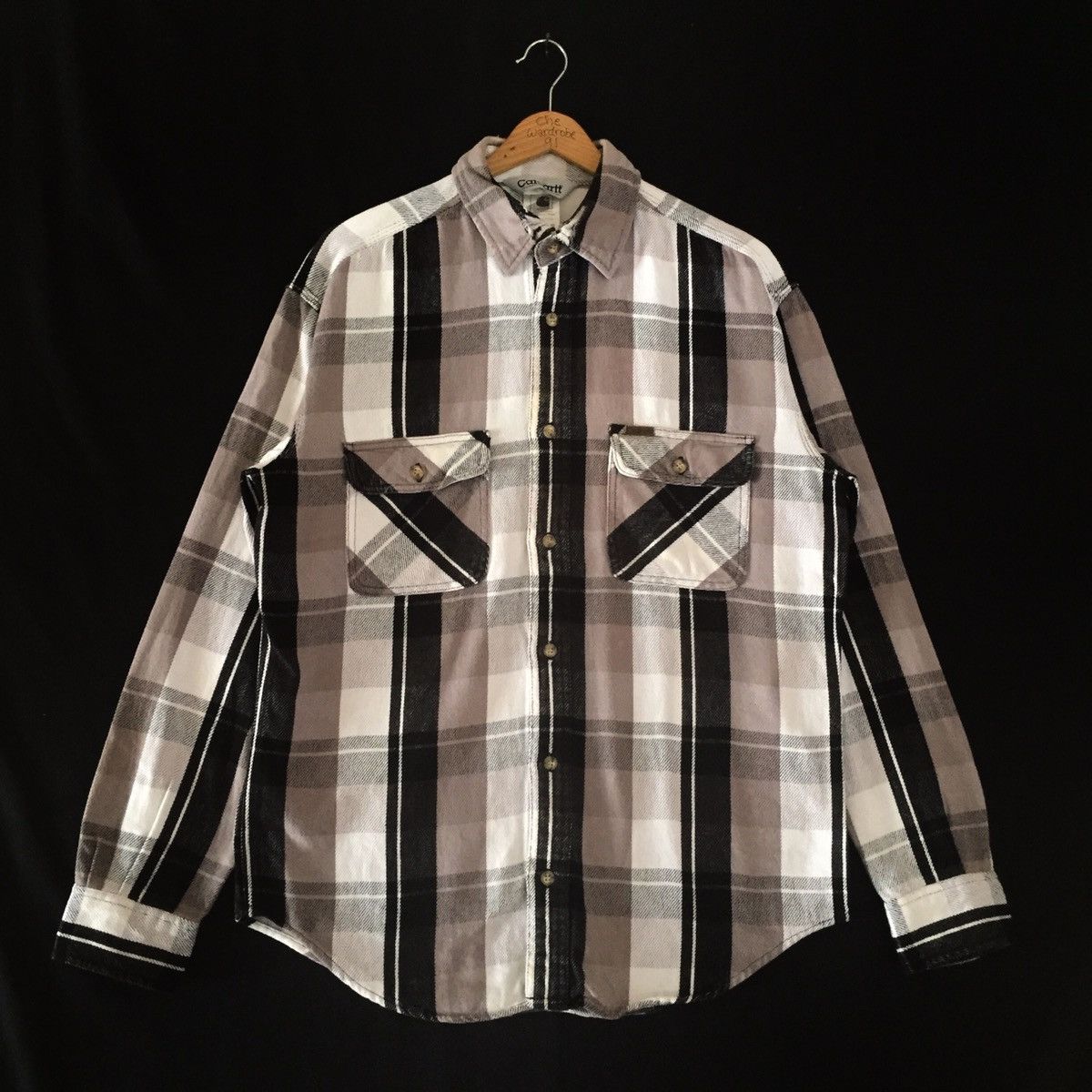 Carhartt Carhartt Tartan Flannel Button Tee Thrashed Size US L / EU 52-54 / 3 - 2 Thumbnail