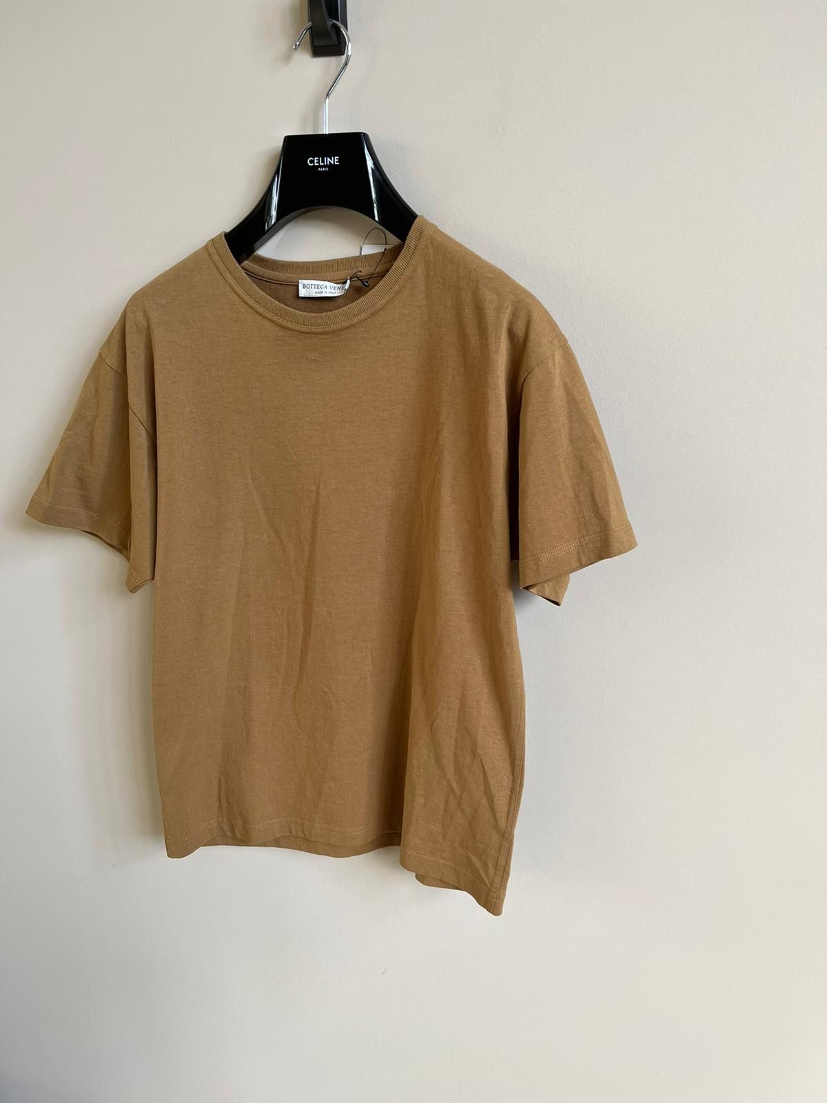 Bottega Veneta Round Neck T-Shirt in Light Brown Color Size US S / EU 44-46 / 1 - 5 Thumbnail