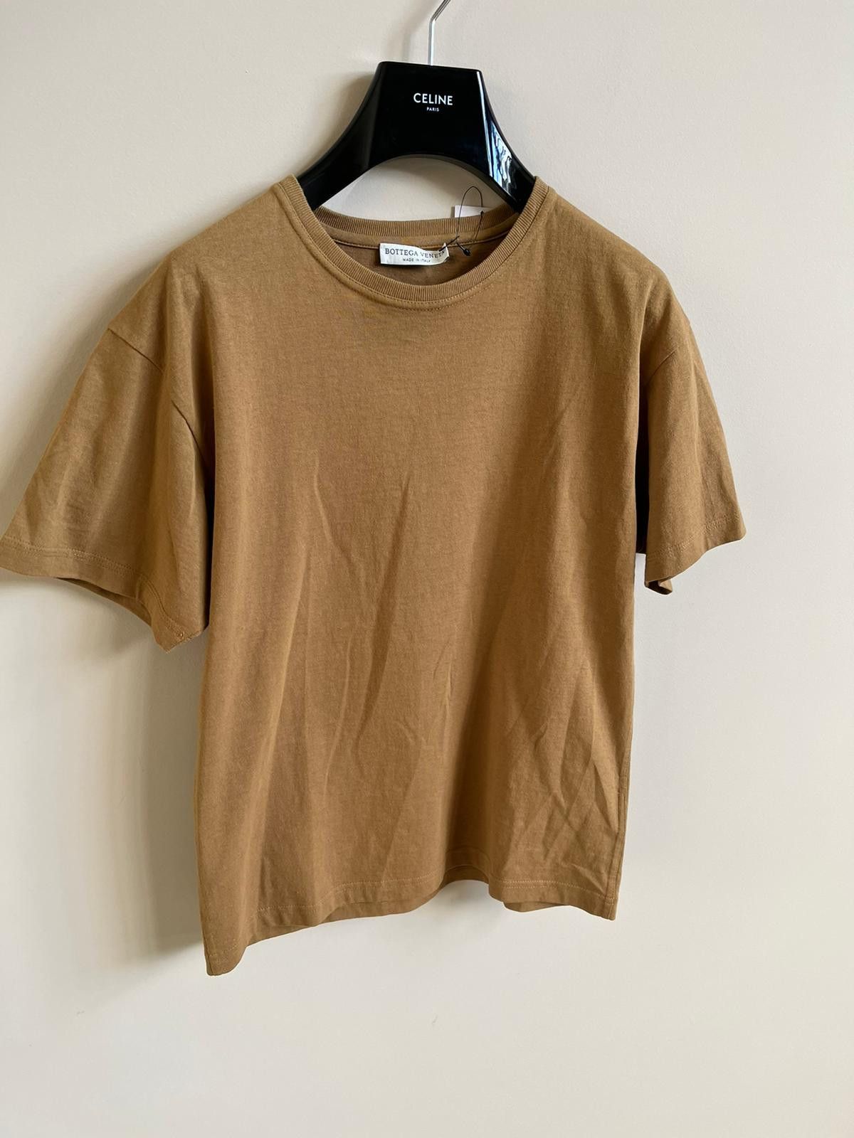 Bottega Veneta Round Neck T-Shirt in Light Brown Color Size US S / EU 44-46 / 1 - 6 Thumbnail
