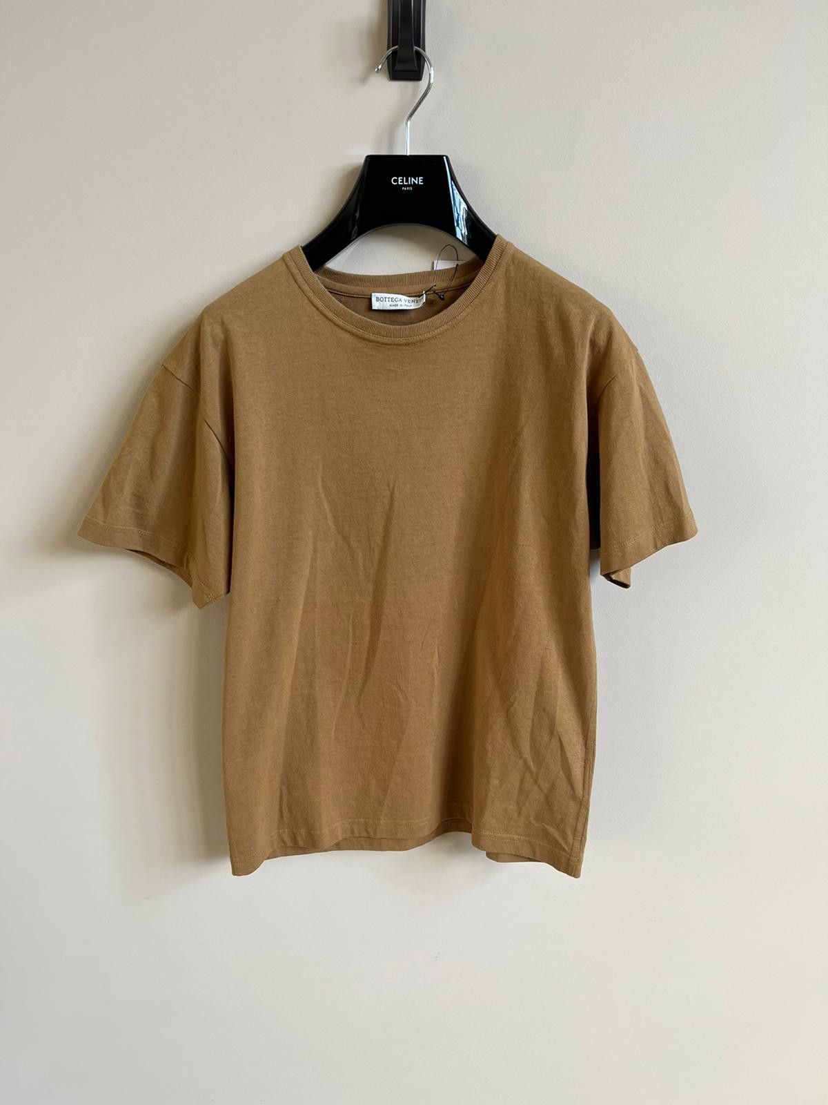 Bottega Veneta Round Neck T-Shirt in Light Brown Color Size US S / EU 44-46 / 1 - 3 Thumbnail
