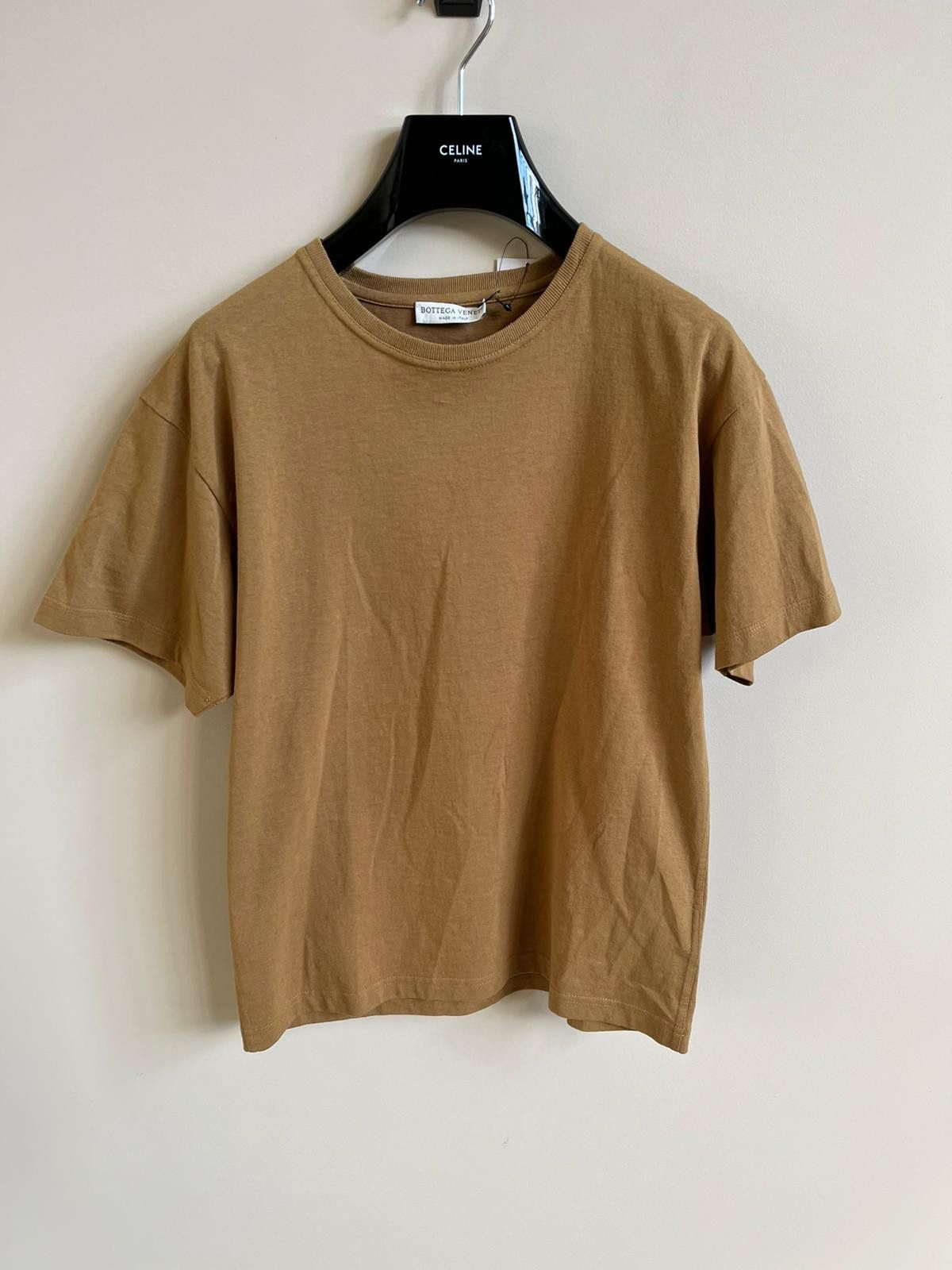 Bottega Veneta Round Neck T-Shirt in Light Brown Color Size US S / EU 44-46 / 1 - 4 Thumbnail