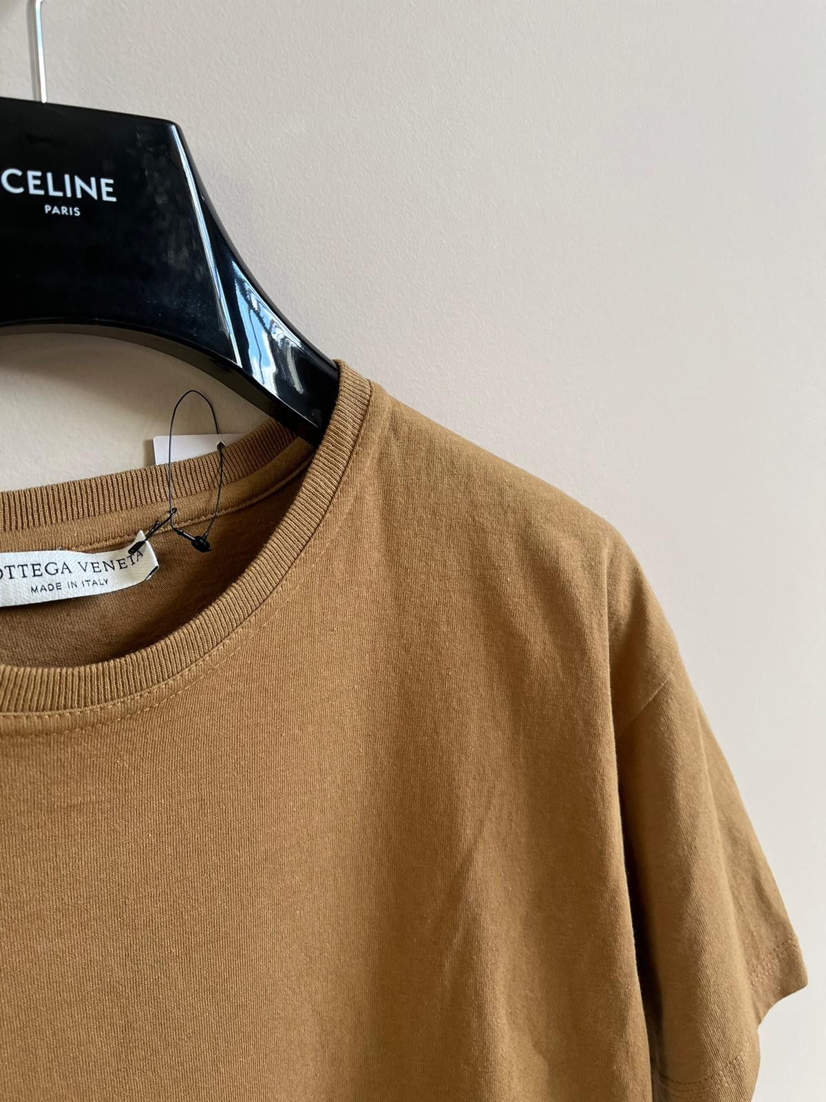 Bottega Veneta Round Neck T-Shirt in Light Brown Color Size US S / EU 44-46 / 1 - 9 Thumbnail