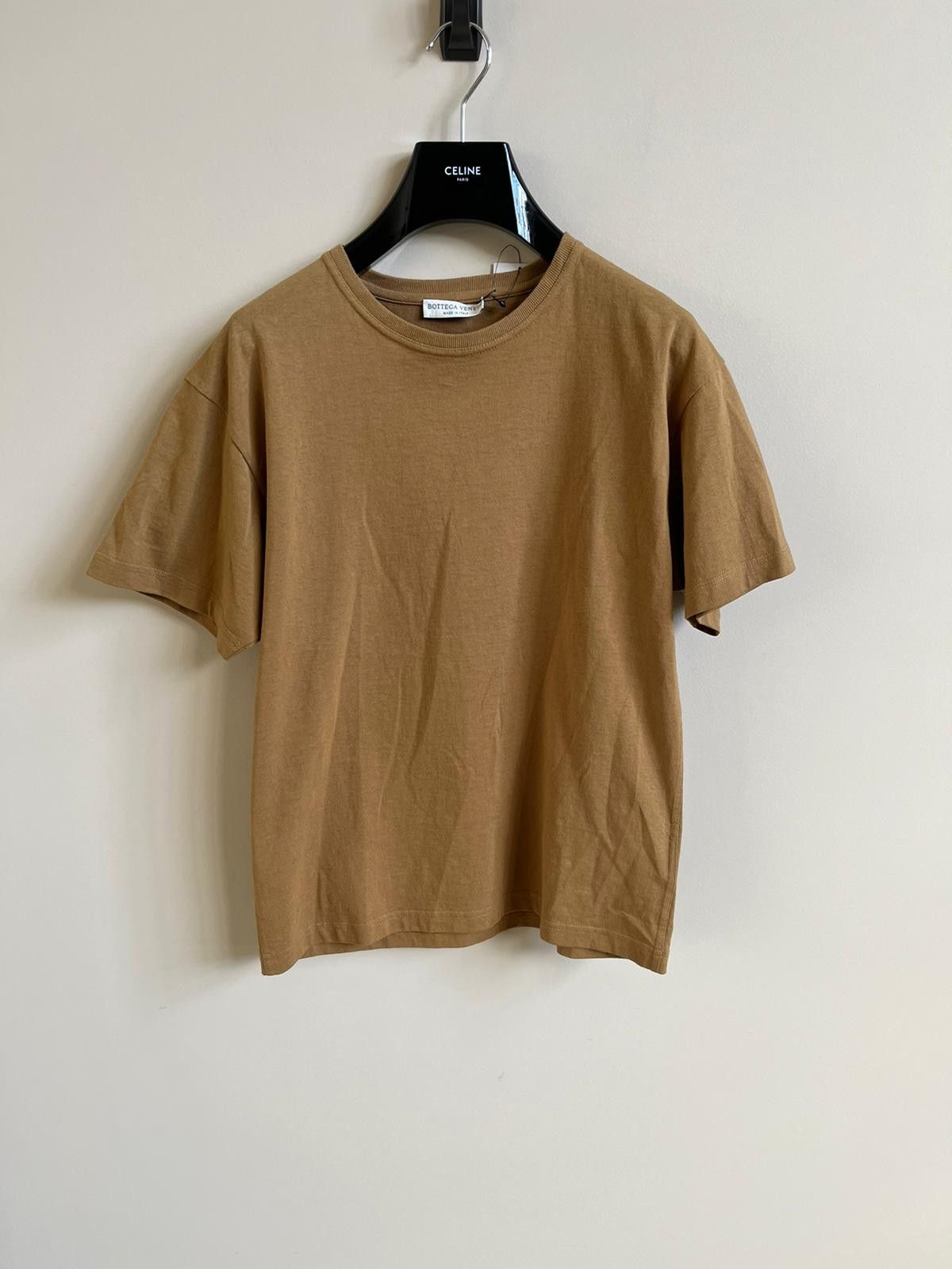 Bottega Veneta Round Neck T-Shirt in Light Brown Color Size US S / EU 44-46 / 1 - 2 Thumbnail