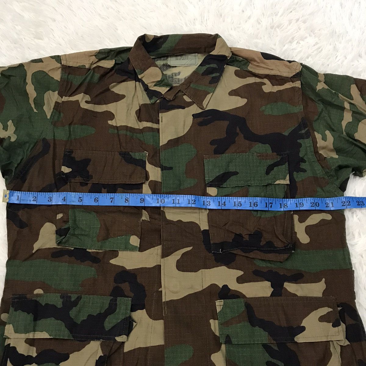 Other Coat hot weather woodland camouflage pattern combat jacket Size US S / EU 44-46 / 1 - 6 Thumbnail